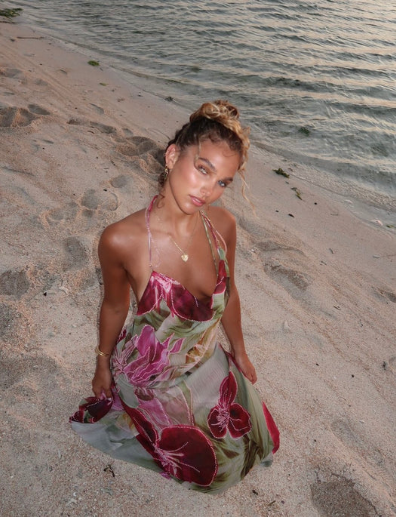 Dahlia Maxi | Beaded Floral Rent My Wardrobe Dahlia Maxi | Beaded Floral Rent My Wardrobe