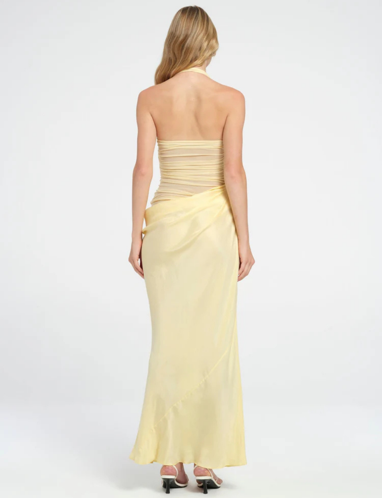 Gina Halter Maxi | Butter image 8