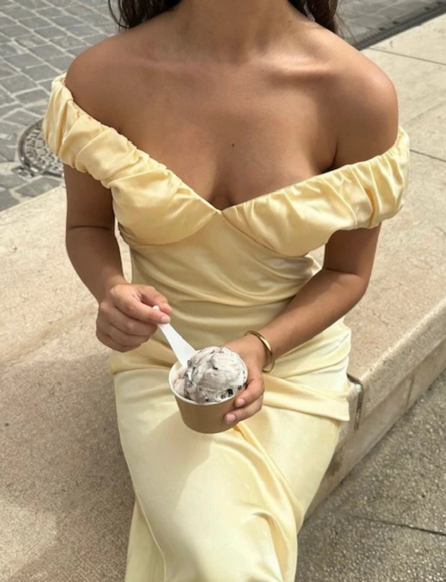 Raquel Gown | Butter image 2