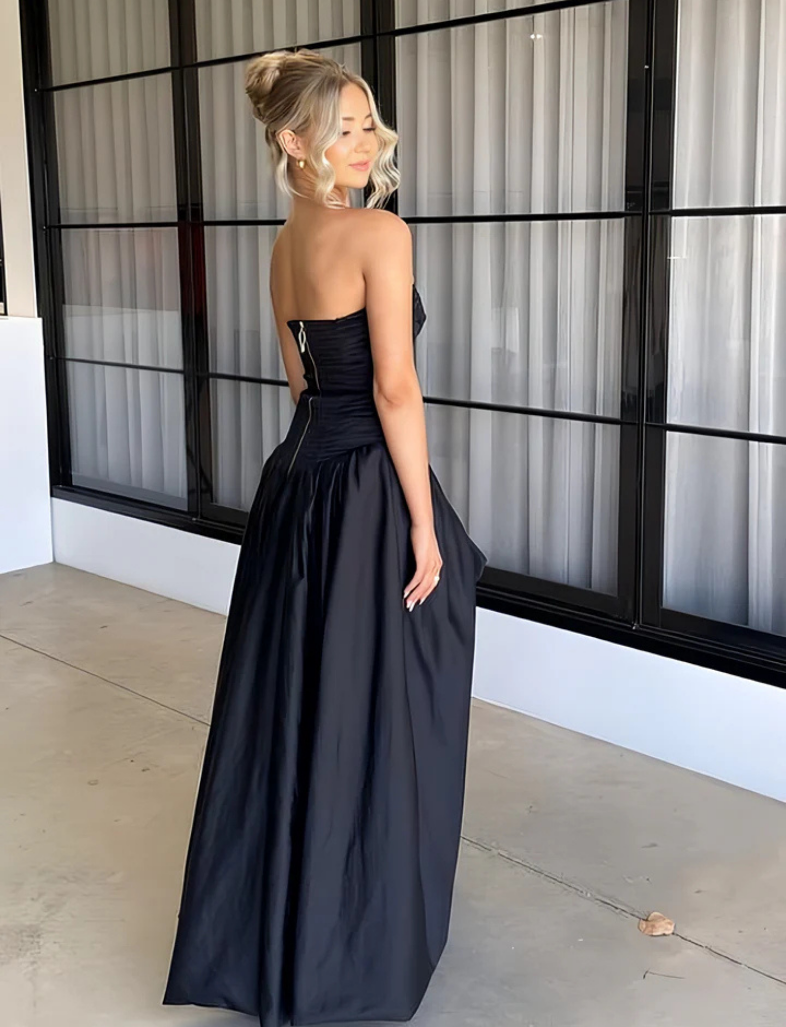 Violette Bubblehem Maxi | Black image 5