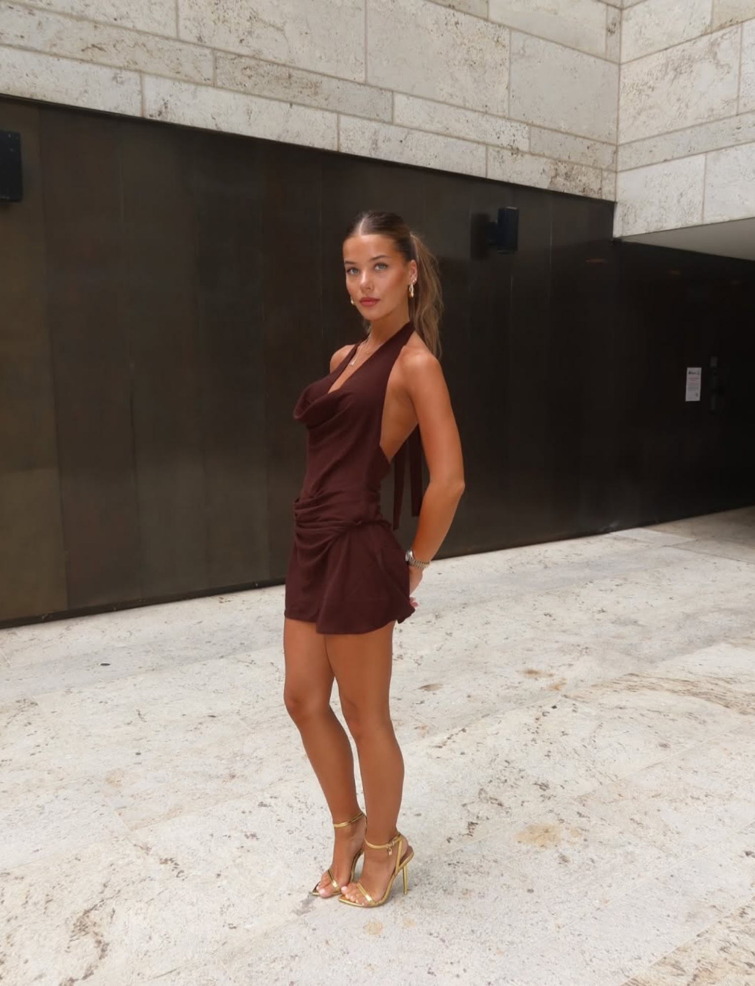 Maisie Mini | Chocolate Brown image 1