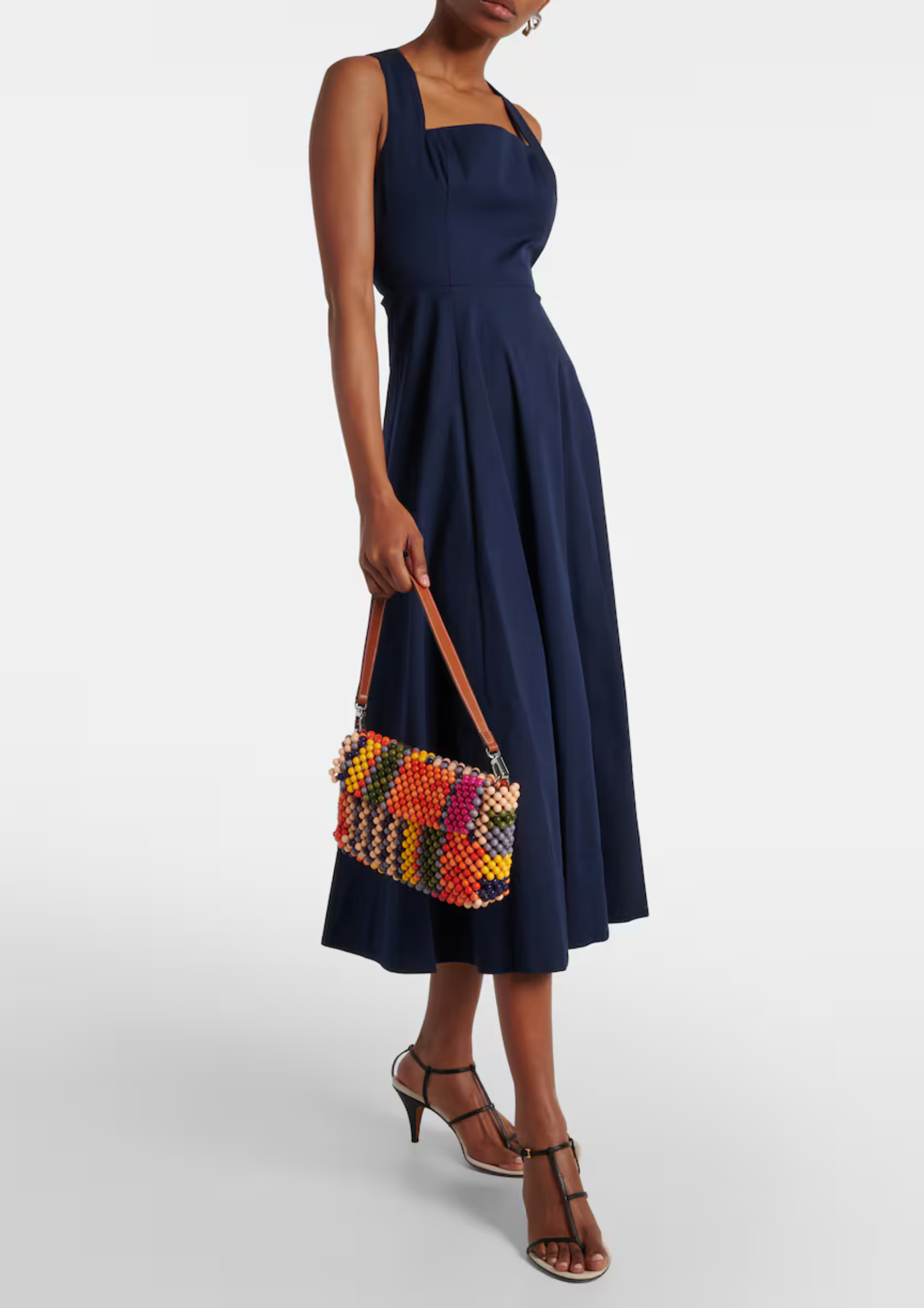 Timmy Shoulder Bag | Multi Bayadere Stripe