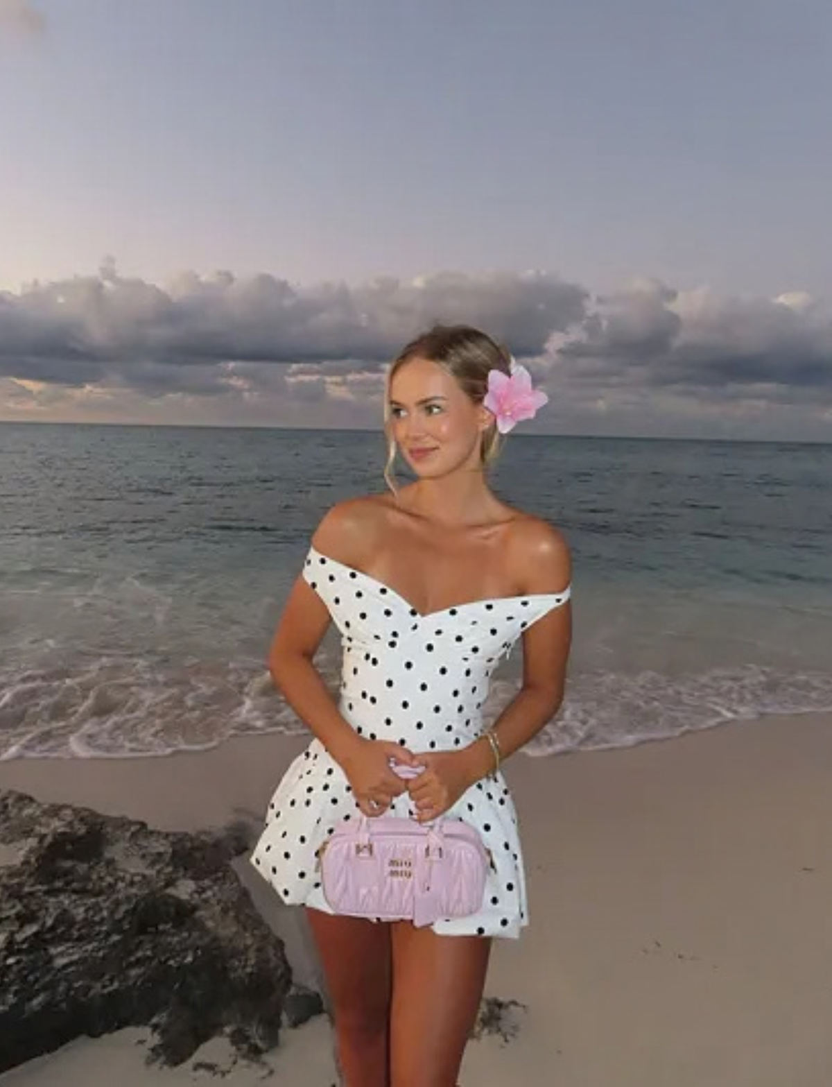 Endless Romance Mini | White Polka