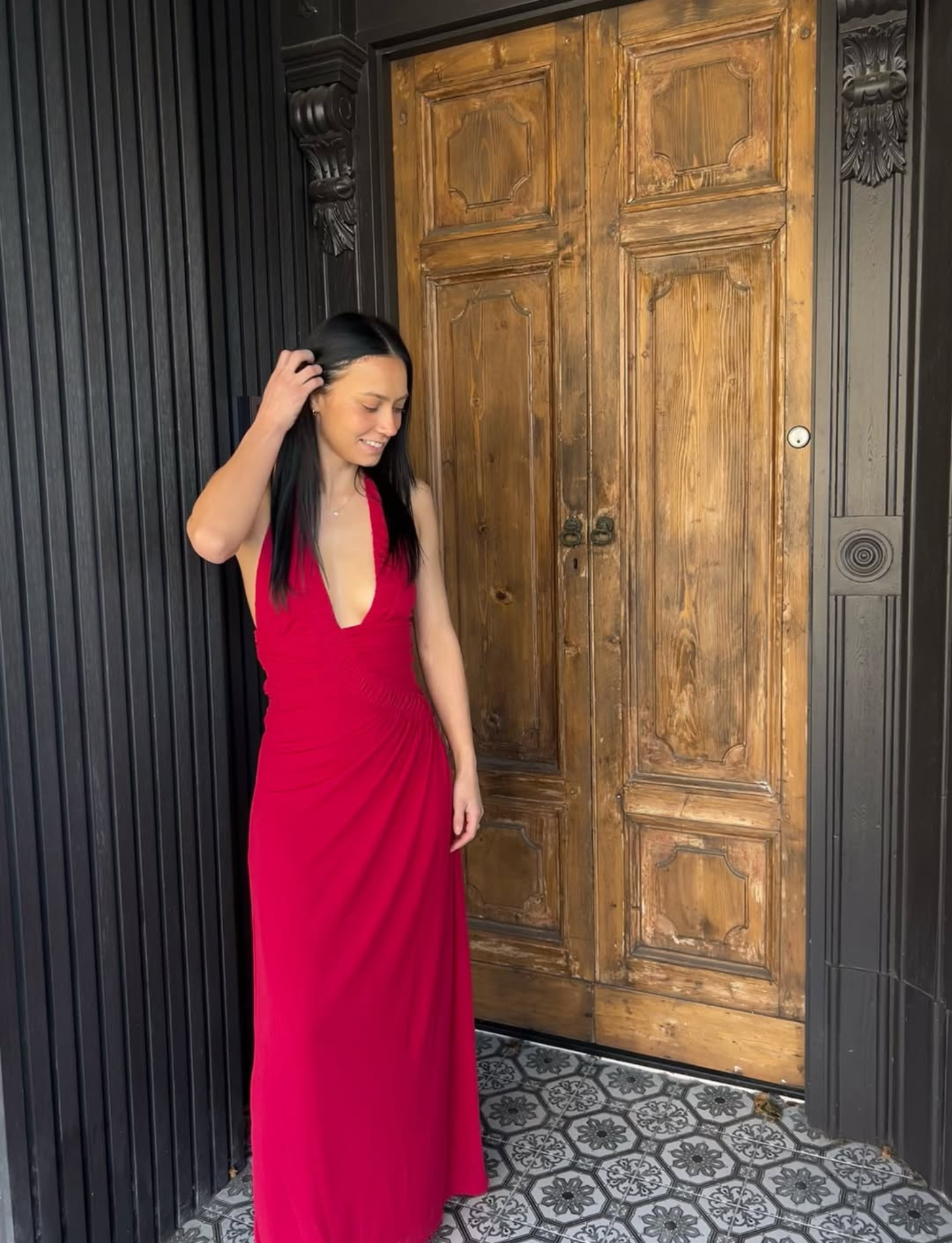 Alora Maxi Dress | Raspberry