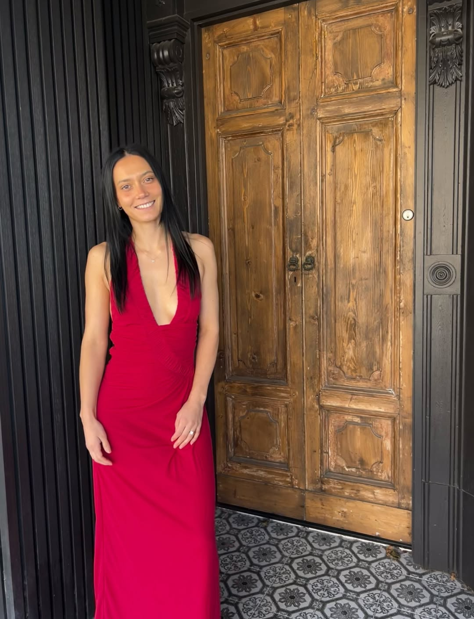 Alora Maxi Dress | Raspberry