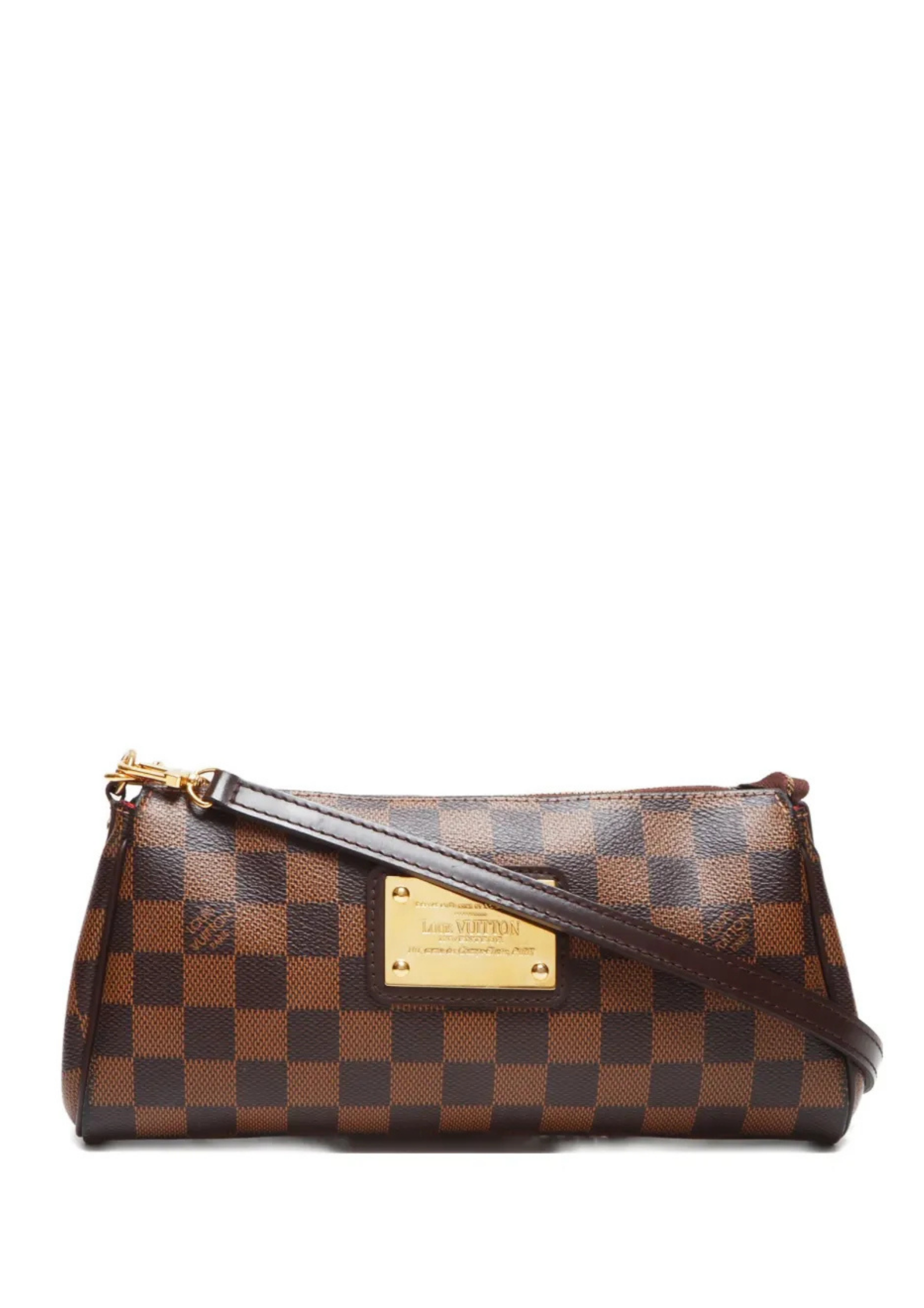 Eva Pochette Damier Ebene Clutch | Brown