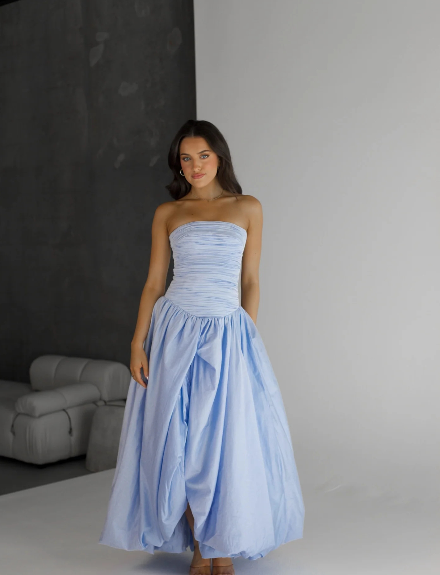 Violette Bubblehem Maxi | Pearl Blue image 1
