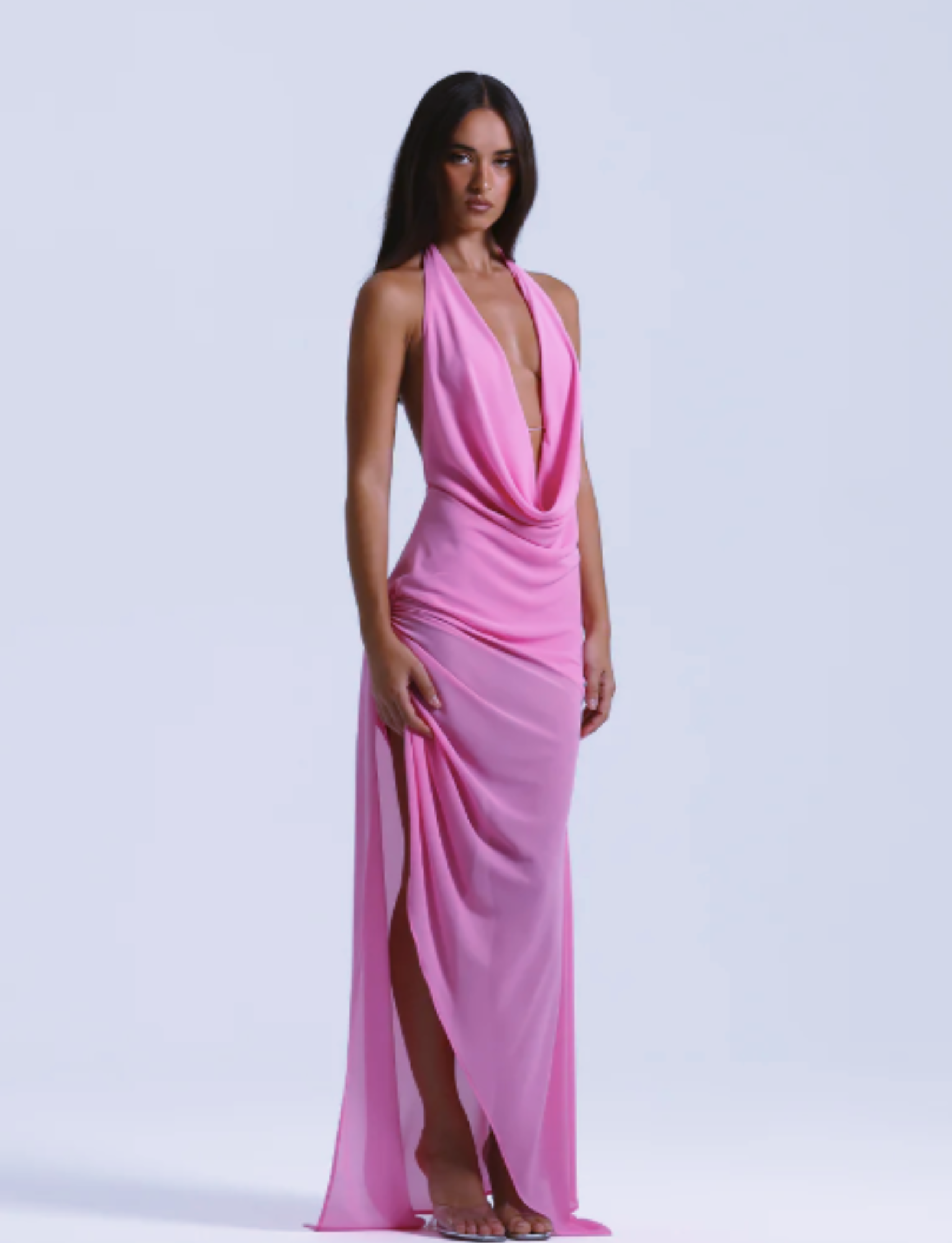 Anastasia Dress | Baby Pink image 5