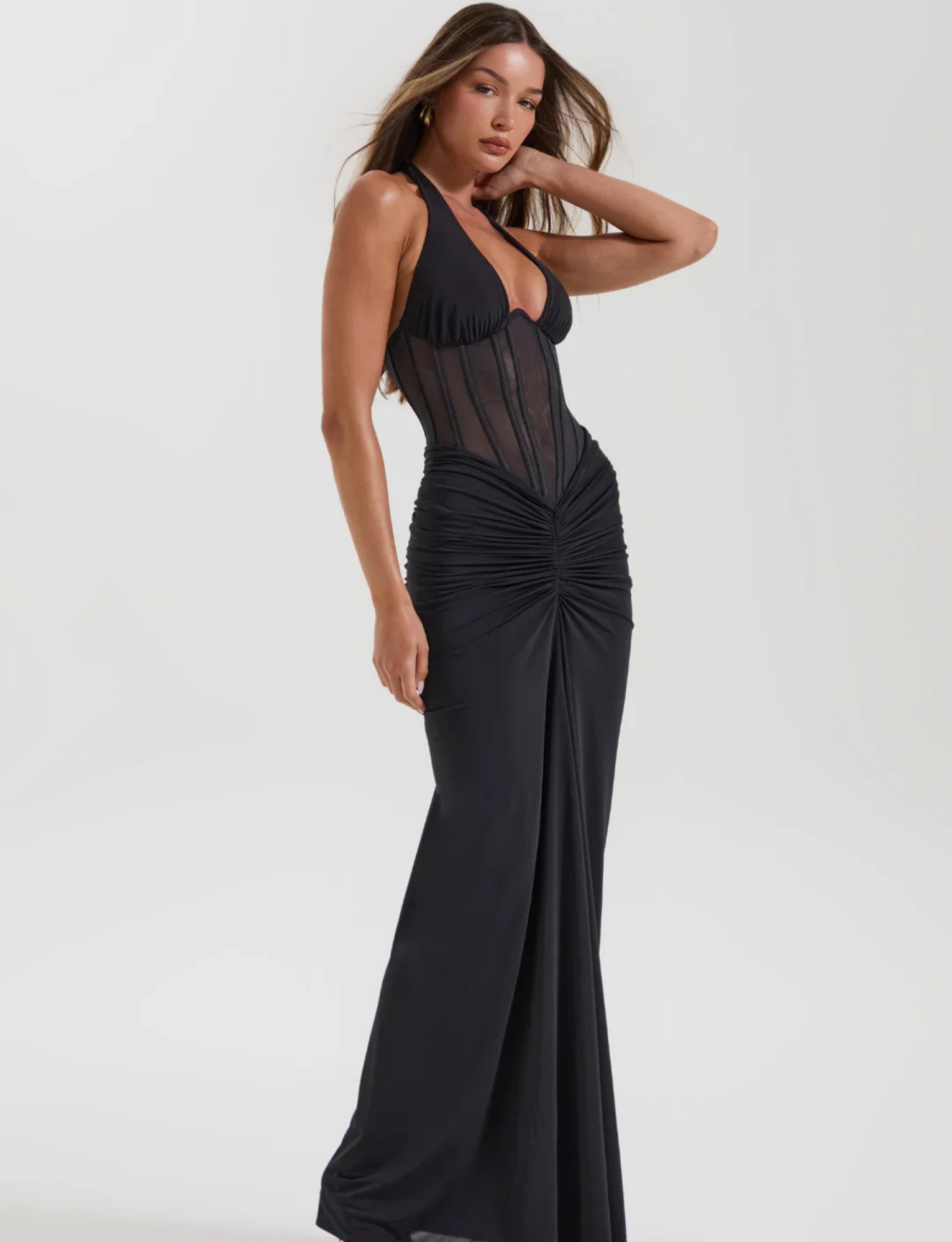 Grace Corset Set | Black image 1