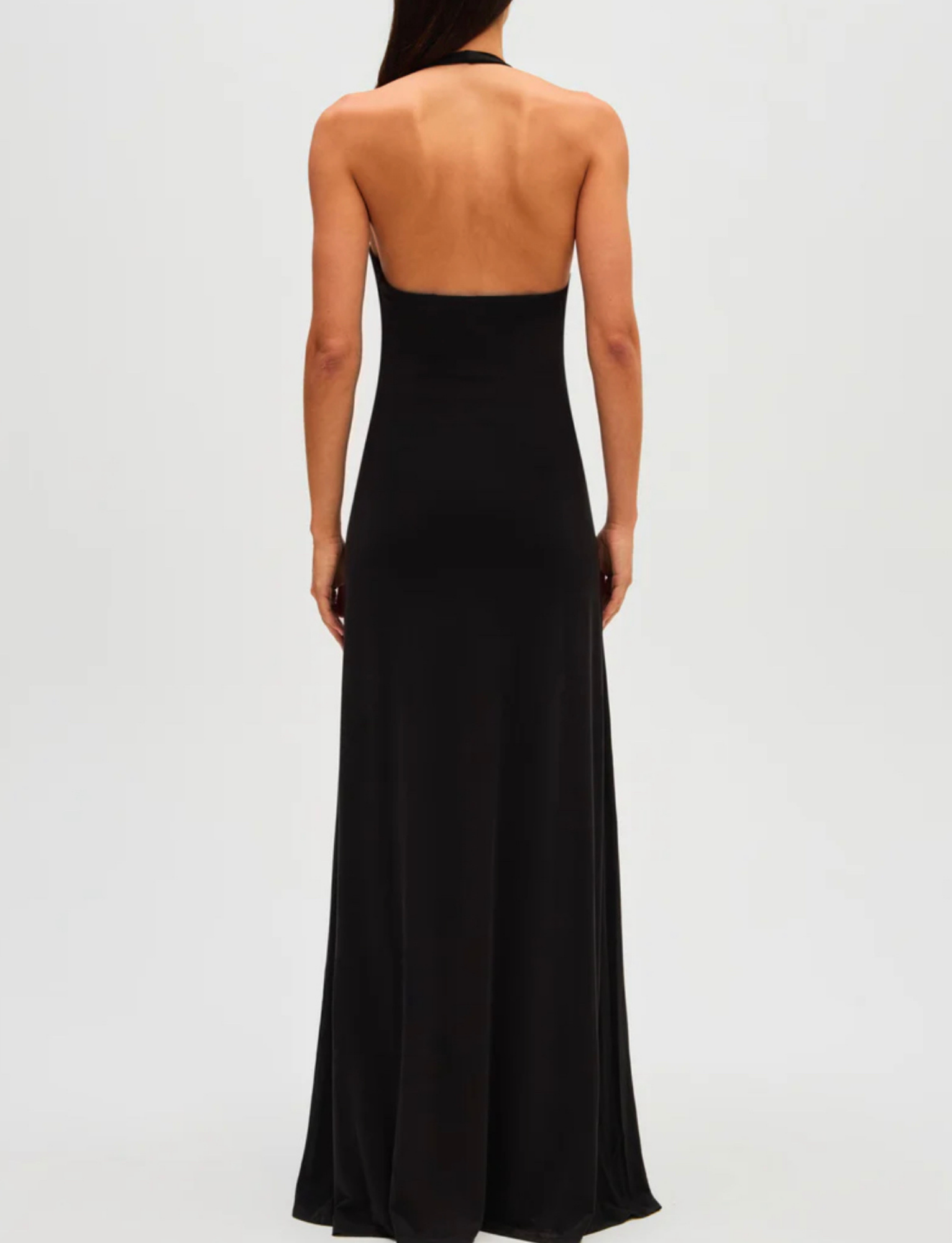 Jennifer Cupro Maxi | Black image 8