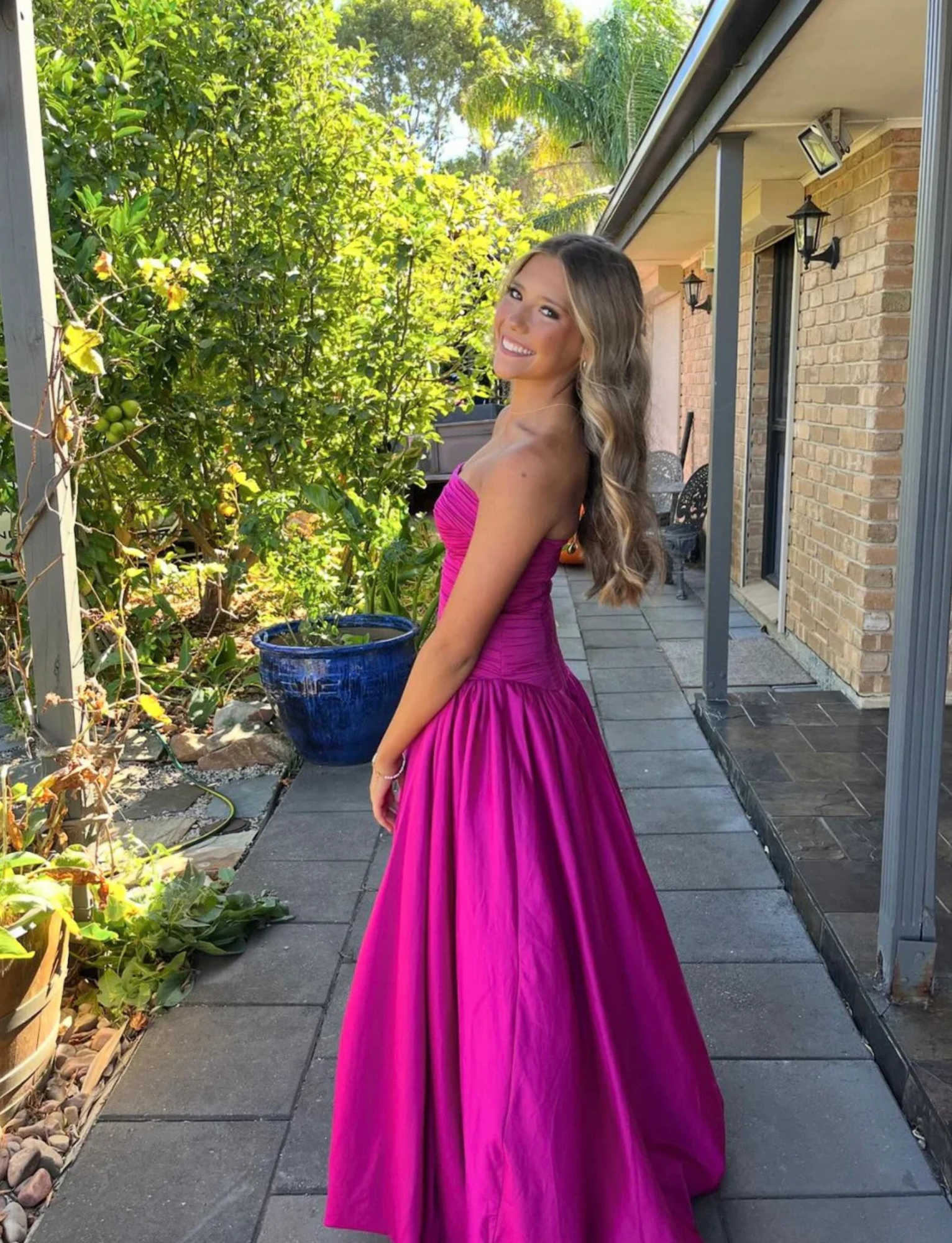 Violette Bubblehem Maxi | Deep Magenta image 1