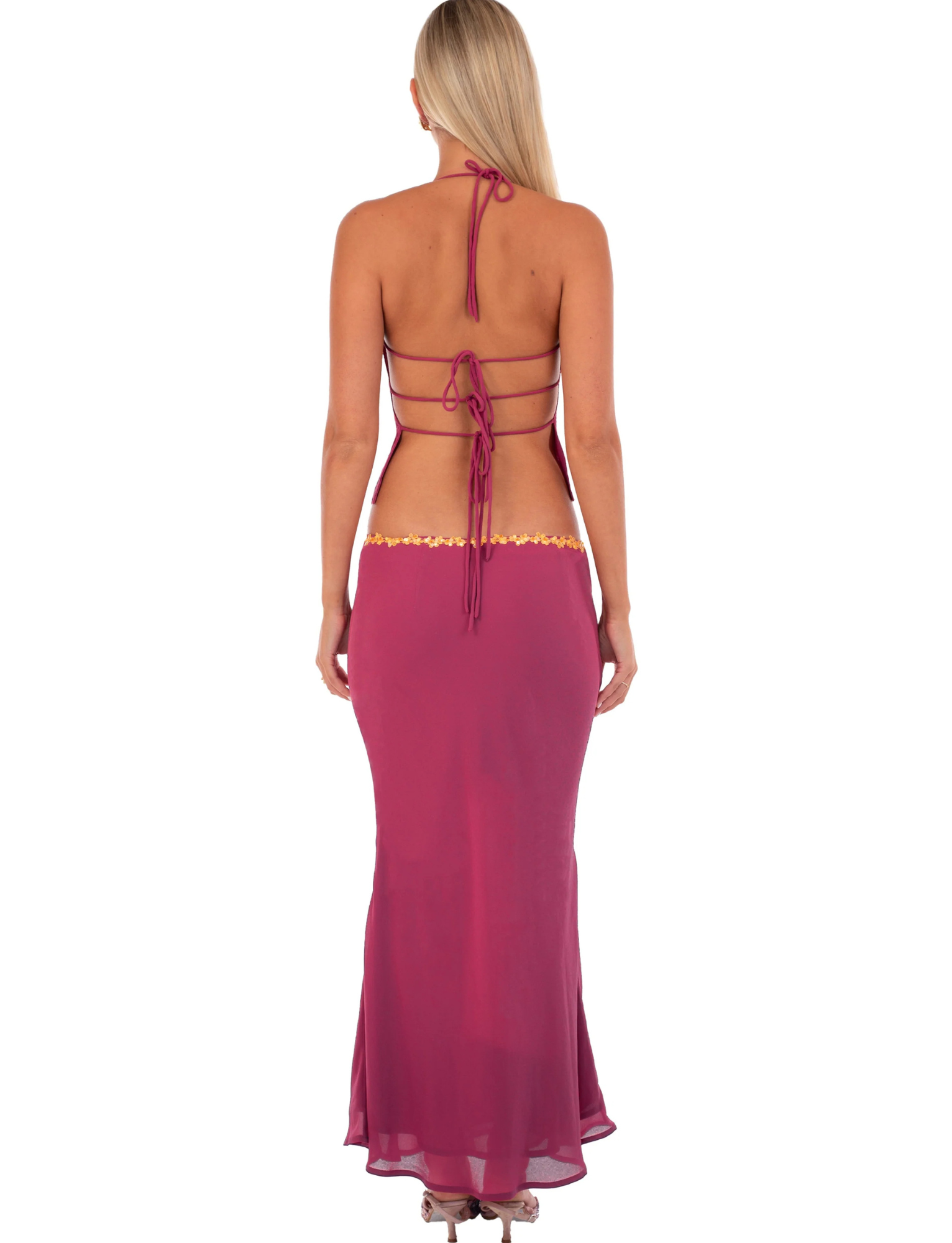 Jemima Halter Set | Wine