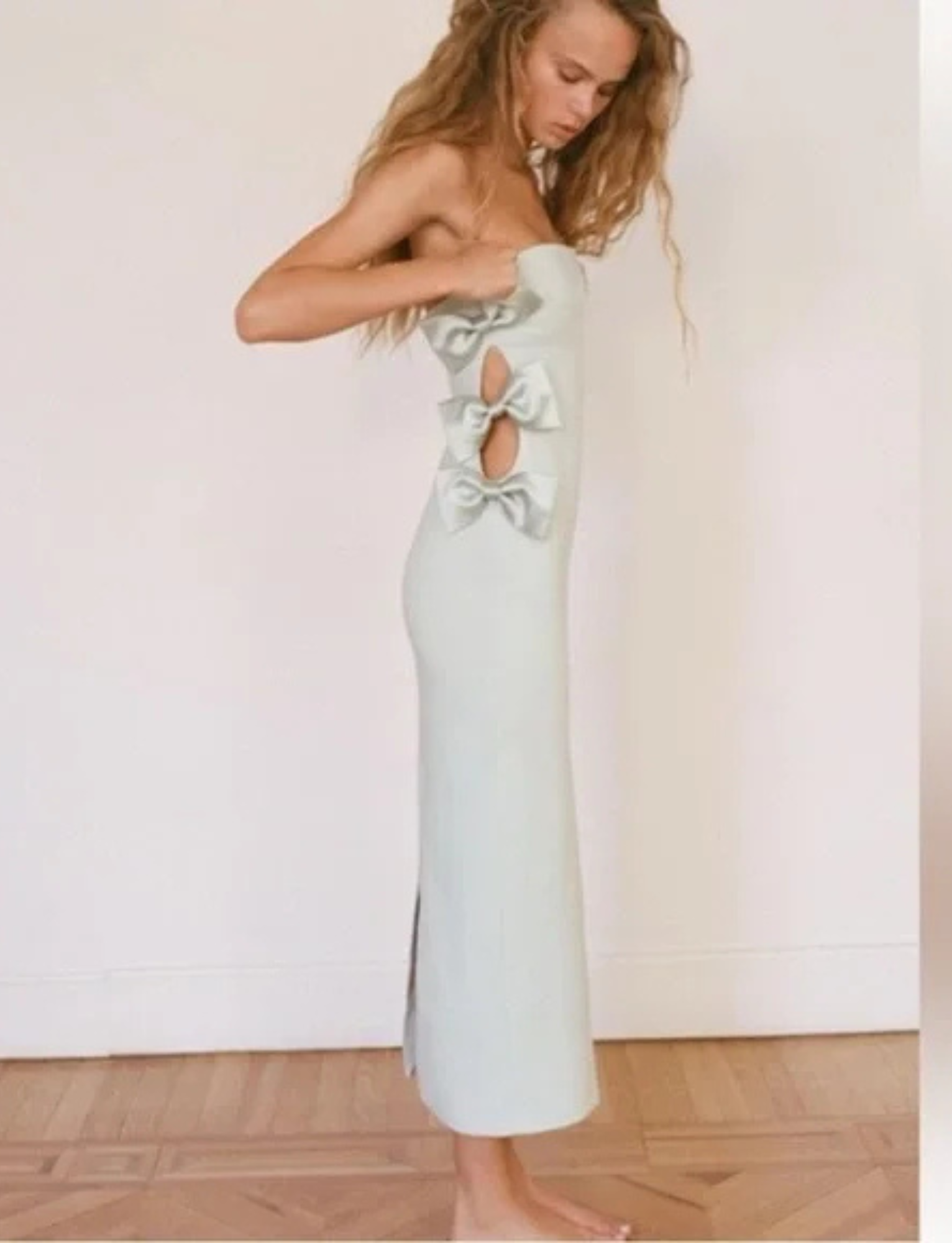 Delaney Midi | Dusty Blue