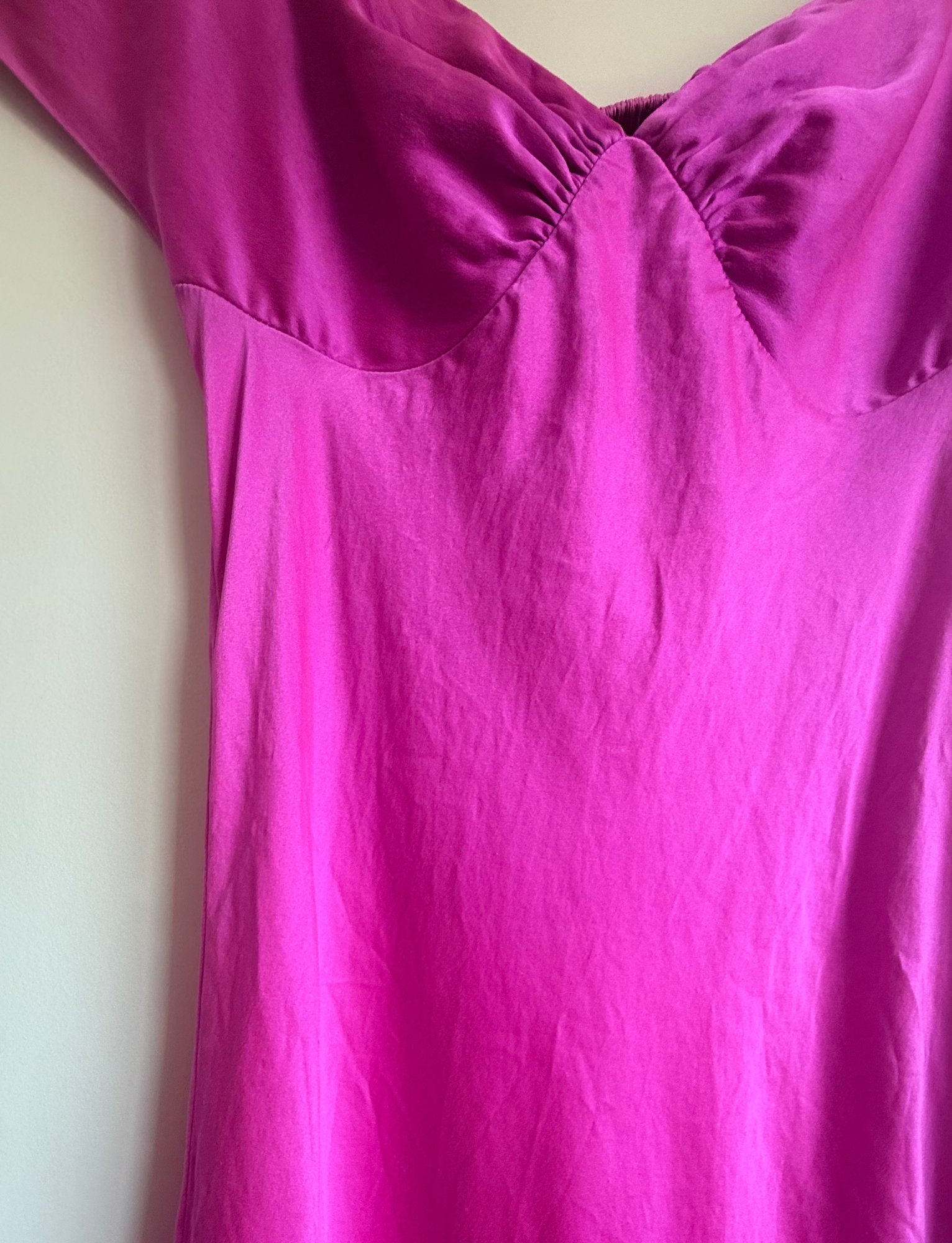 Bridgett Gown | Neon Pink