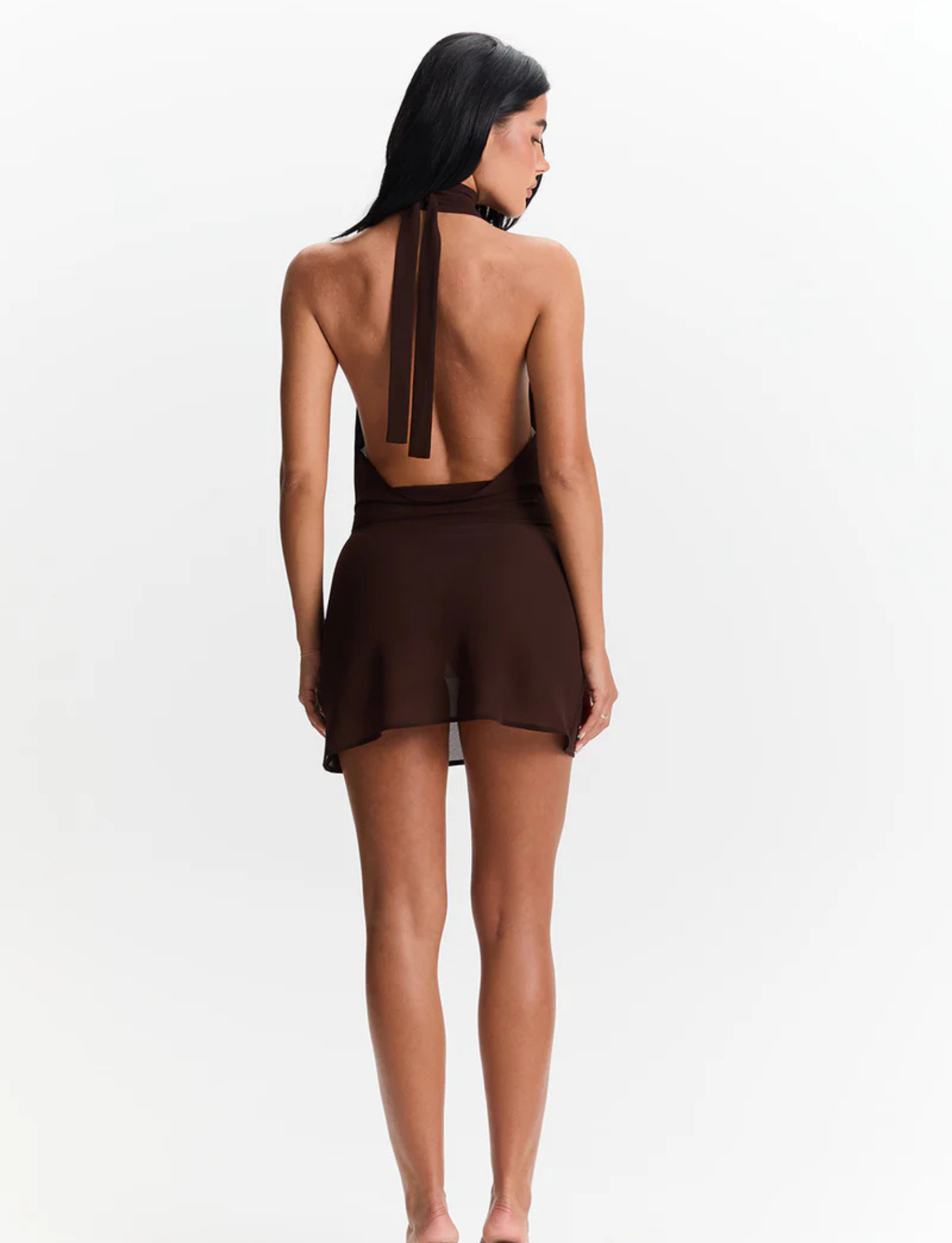 Maisie Mini | Chocolate Brown image 3