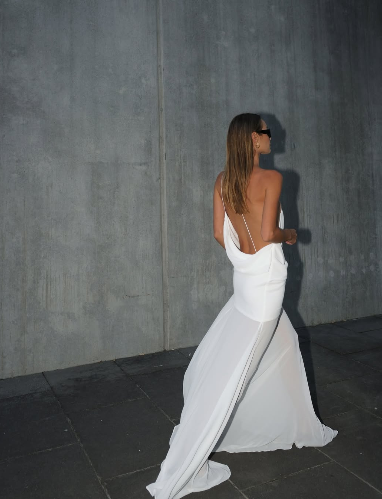 Dimity Gown | White image 1