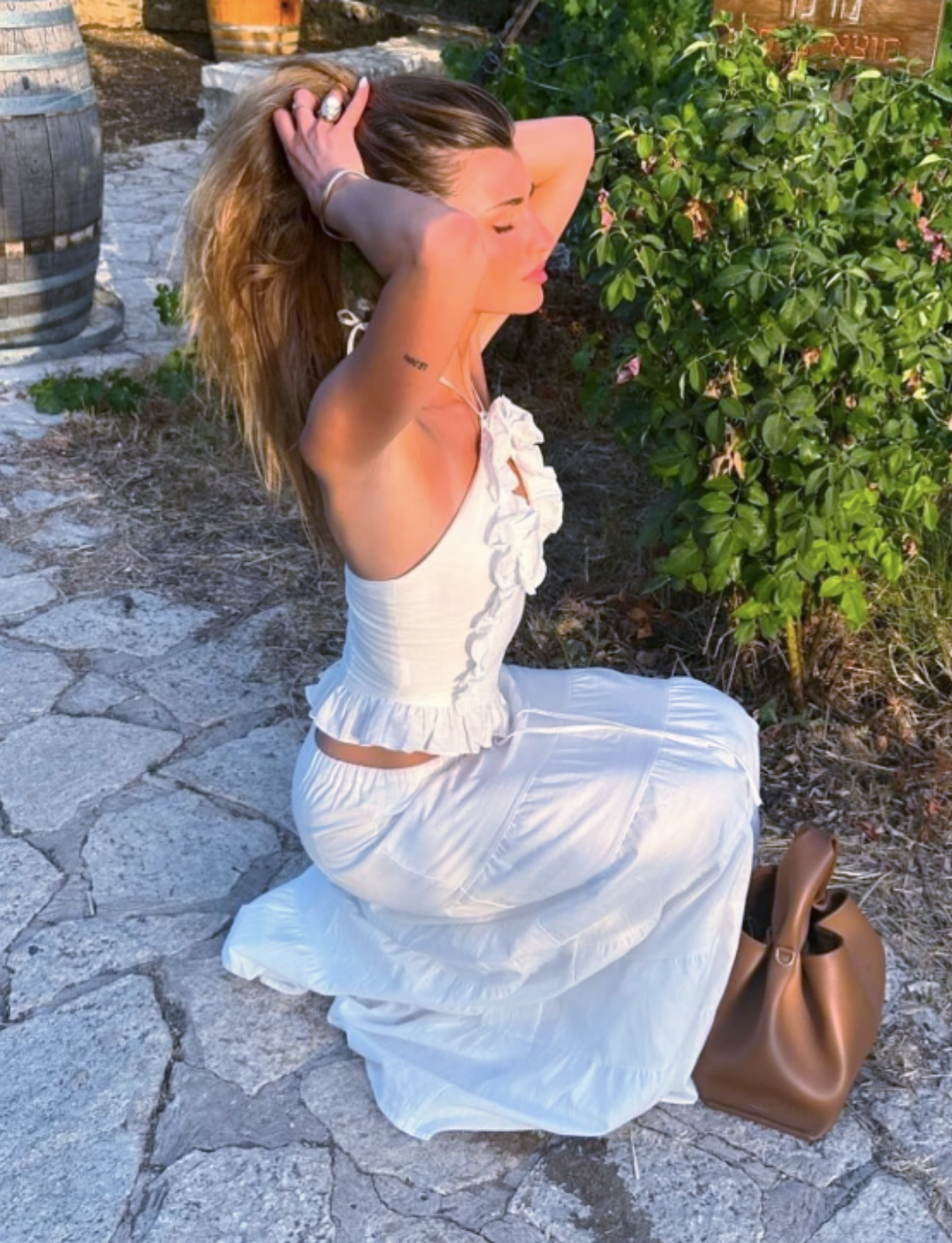 Mariela Set | White Linen image 3