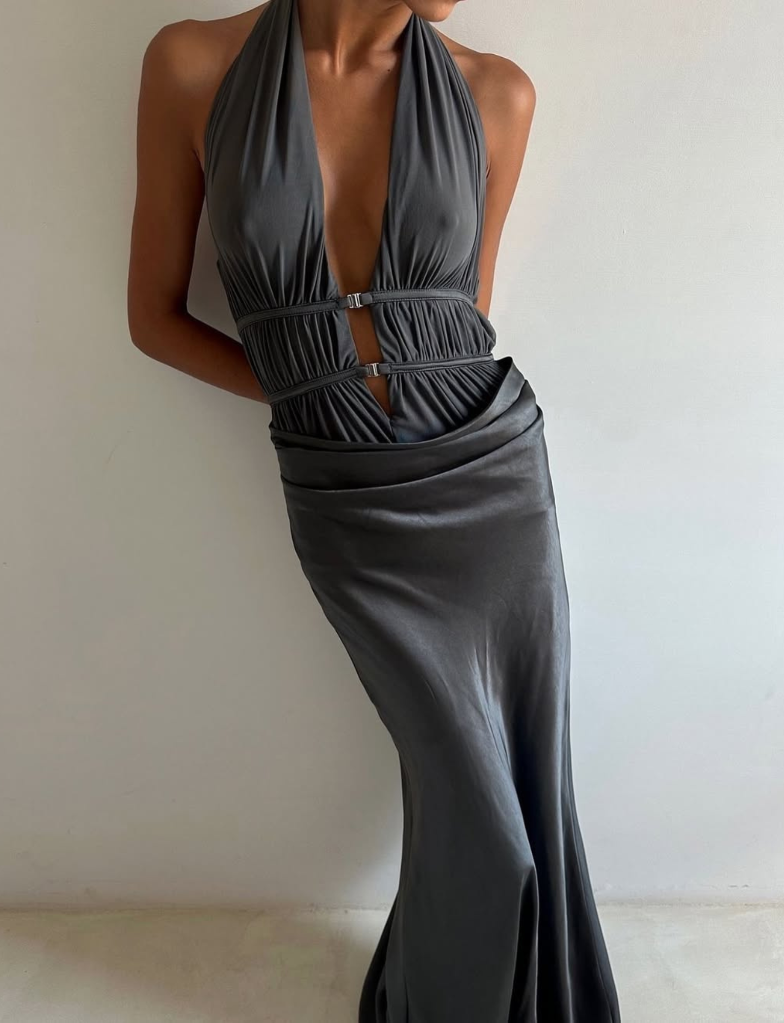 Celine Maxi | Pewter image 3