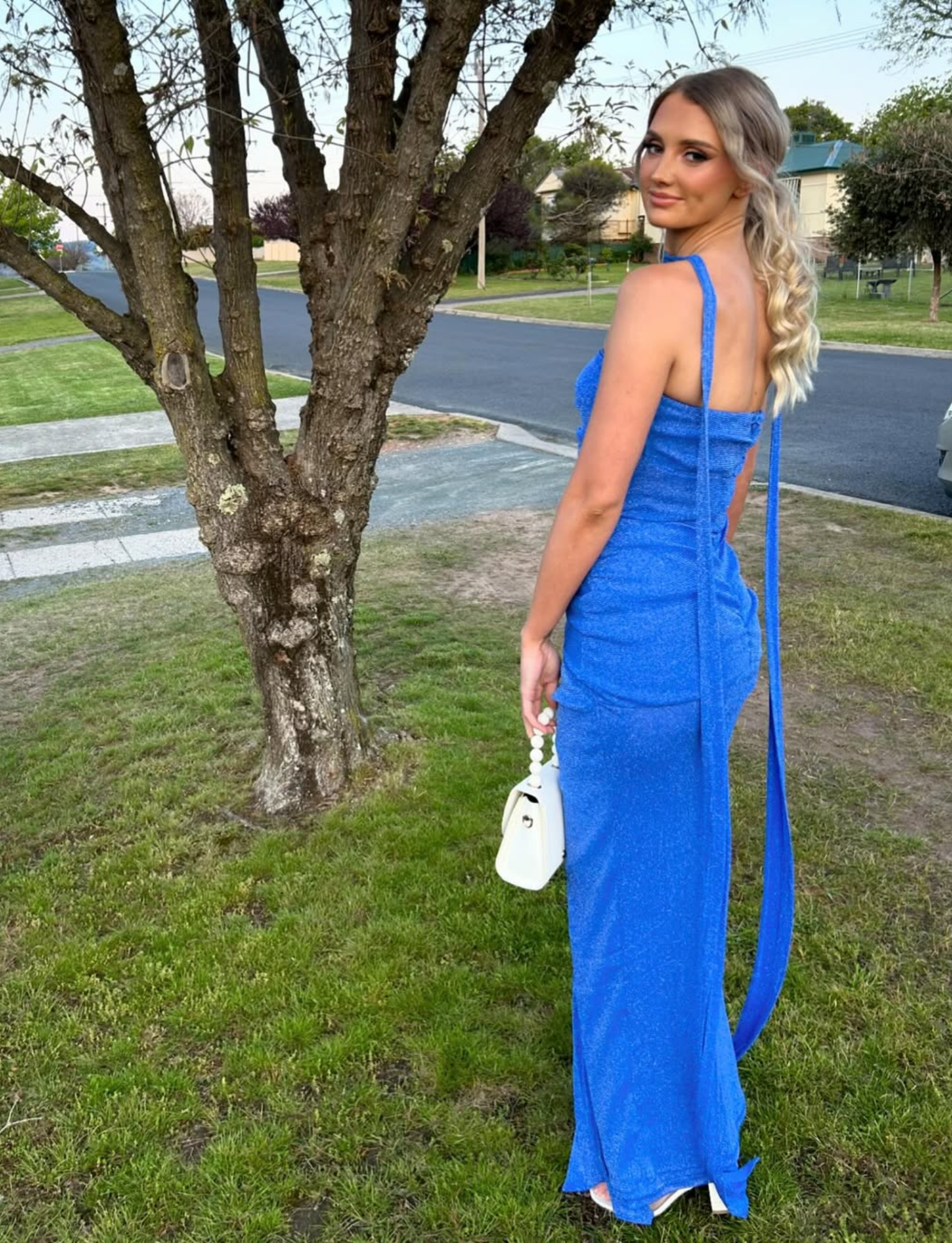 Kesca Maxi | Royal Blue Sparkle image 1