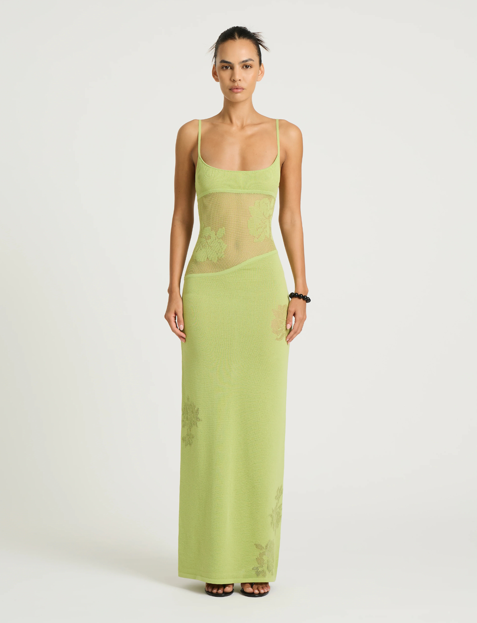 Lili Maxi | Green Knit