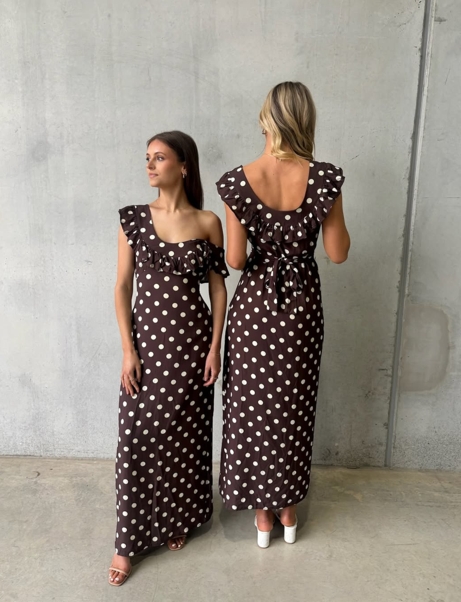 Luna Maxi | Cocoa Polka