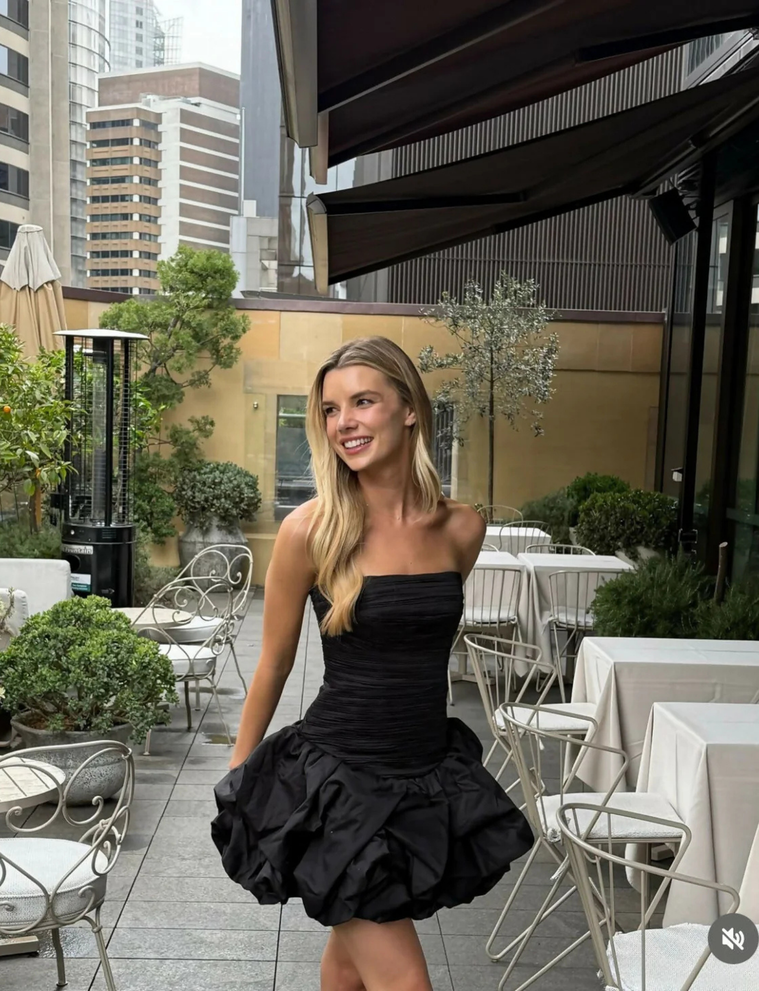 Violette Bubblehem Mini | Black image 0
