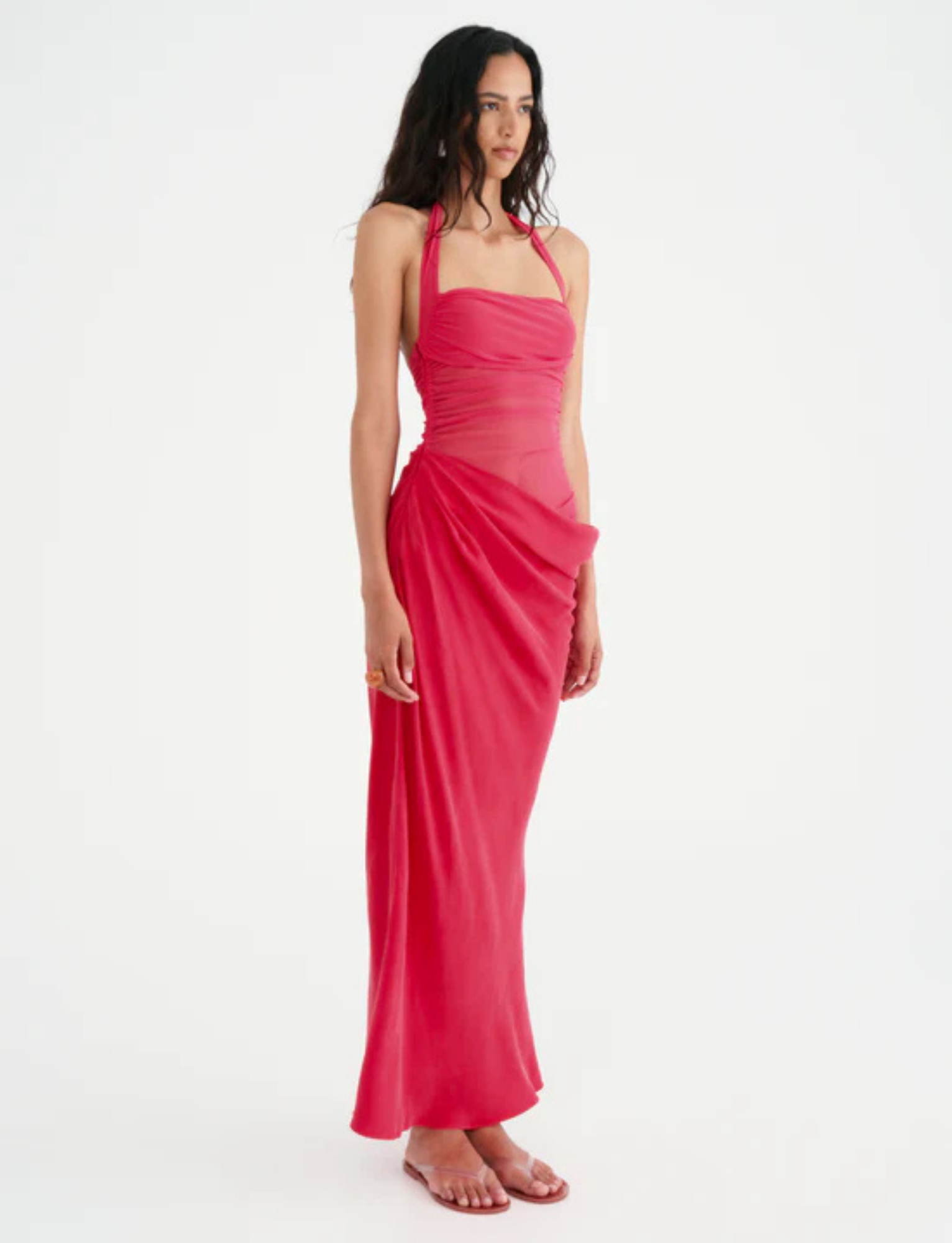 Gina Halter Maxi | Watermelon image 5