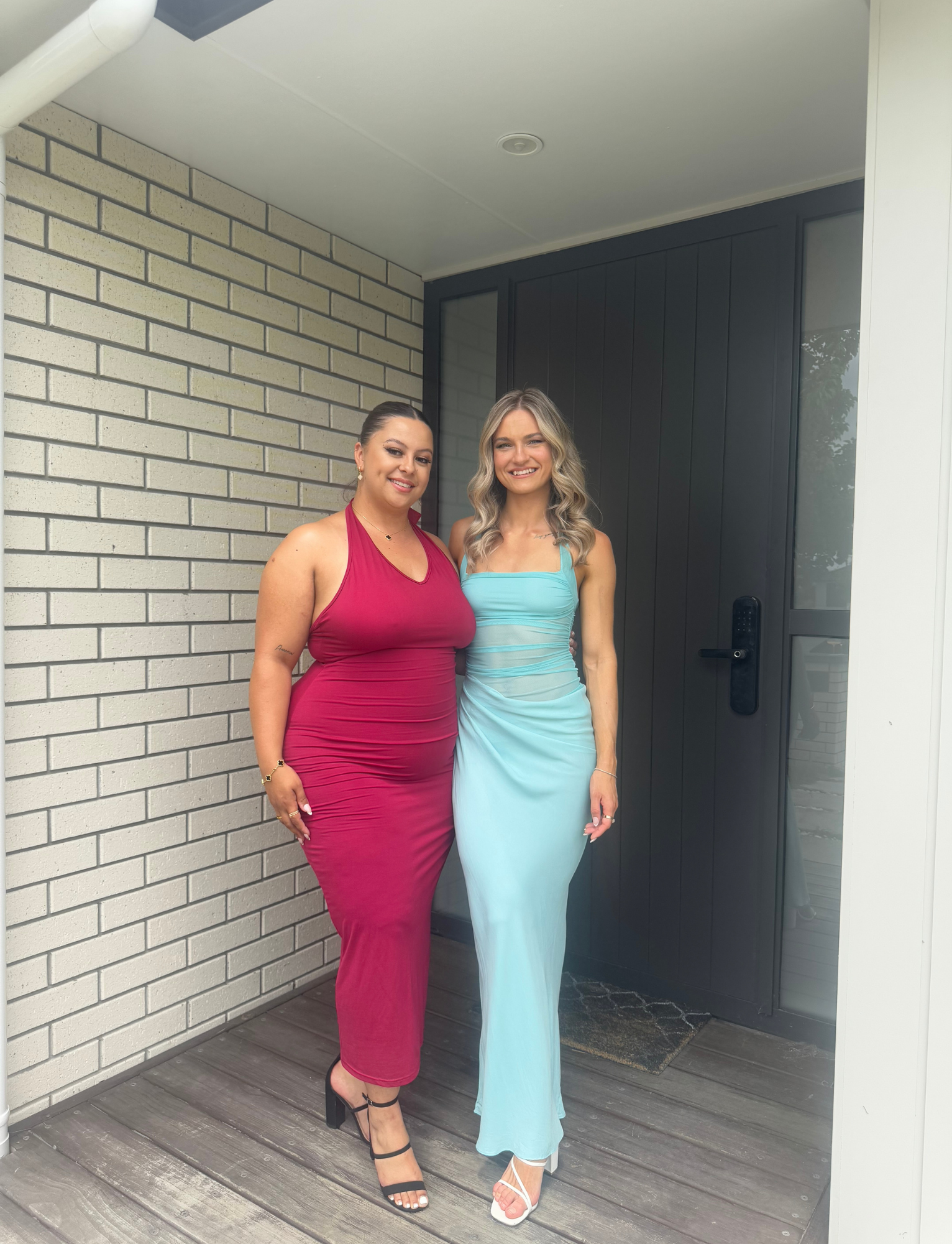 Gina Halter Maxi | Aquamarine image 4