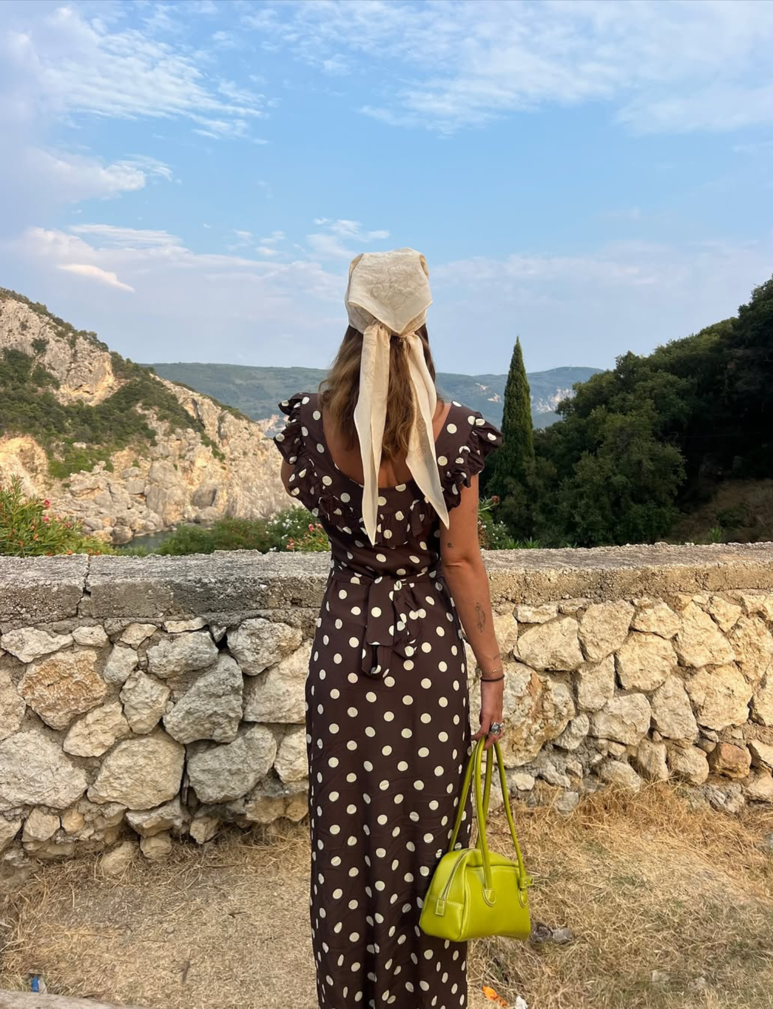 Luna Maxi | Cocoa Polka