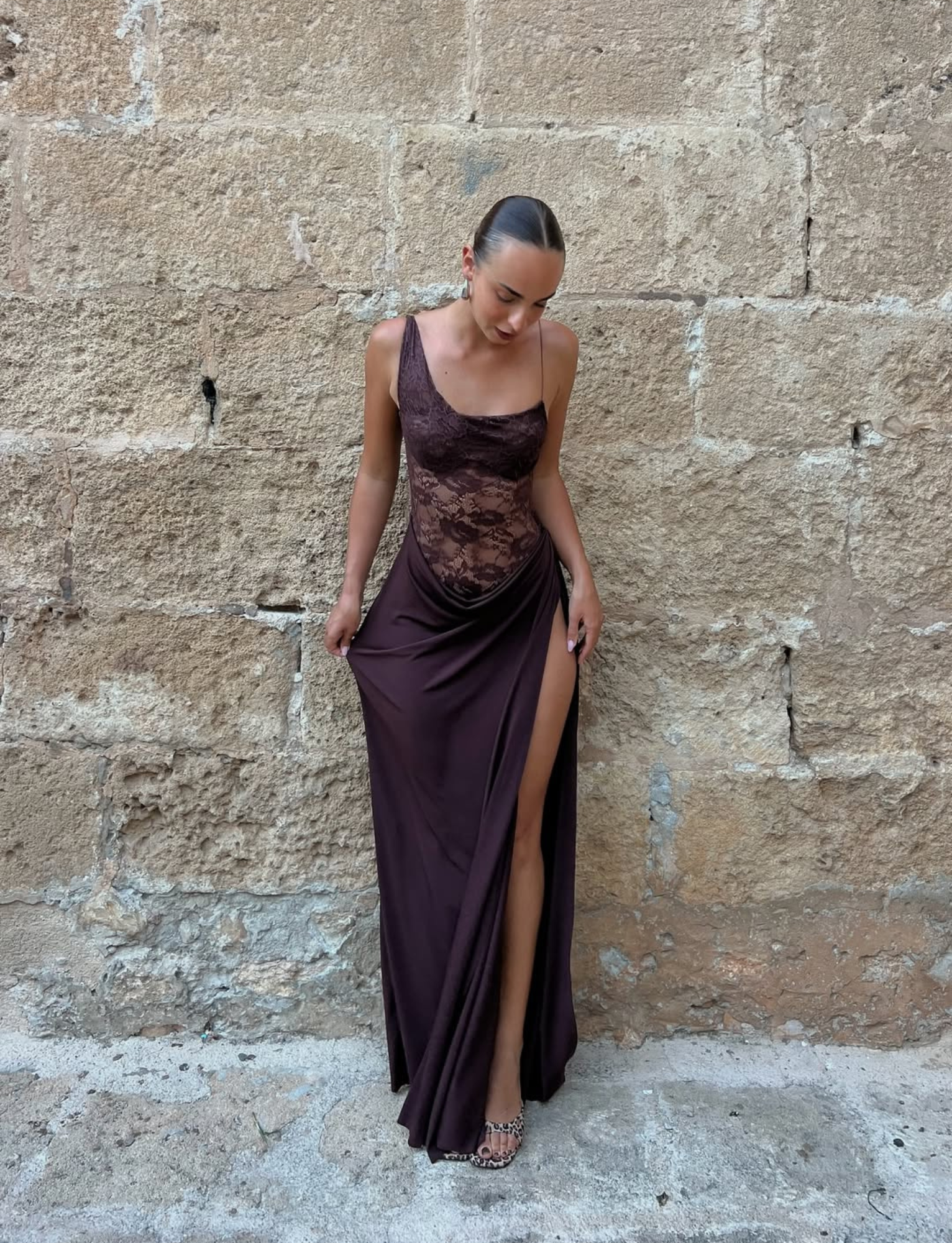 Sloane Gown | Chocolate image 5