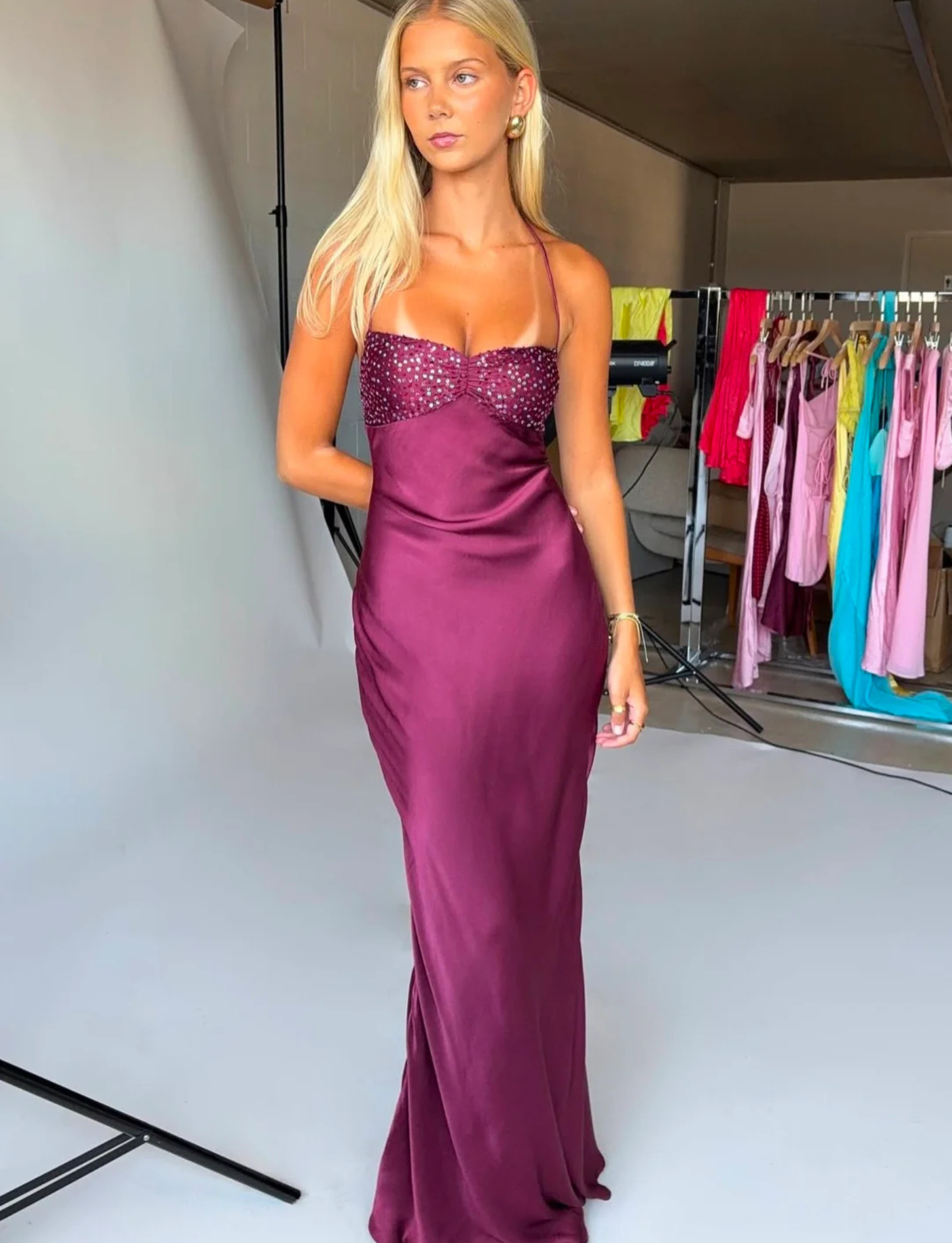 Jade Maxi | Berry image 4