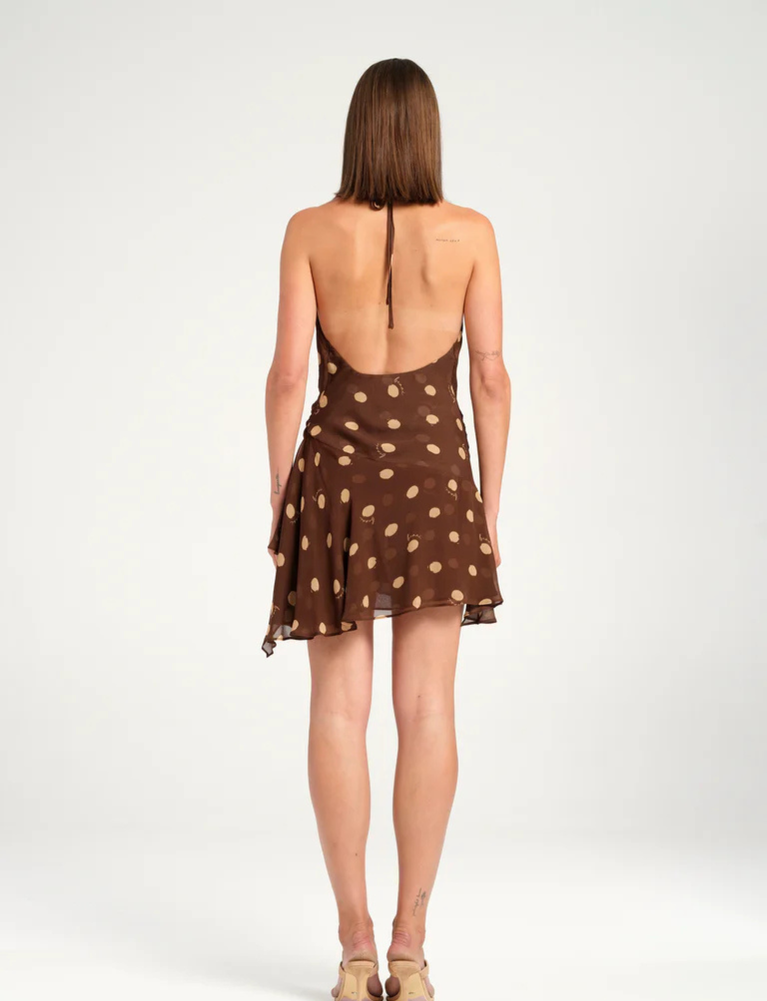 Harlow Mini | Espresso Polka Dot