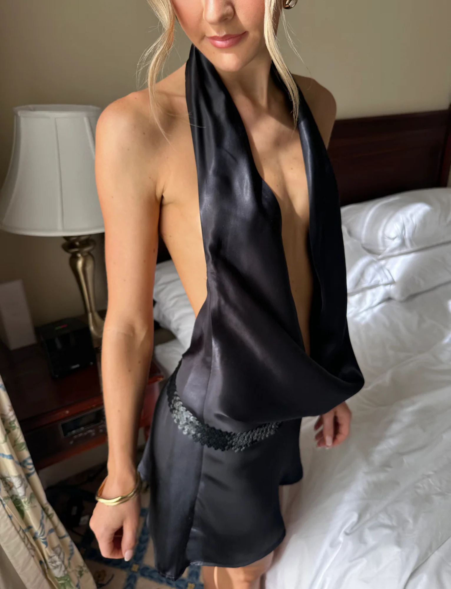 Charlotte Mini | Black Sequin image 2