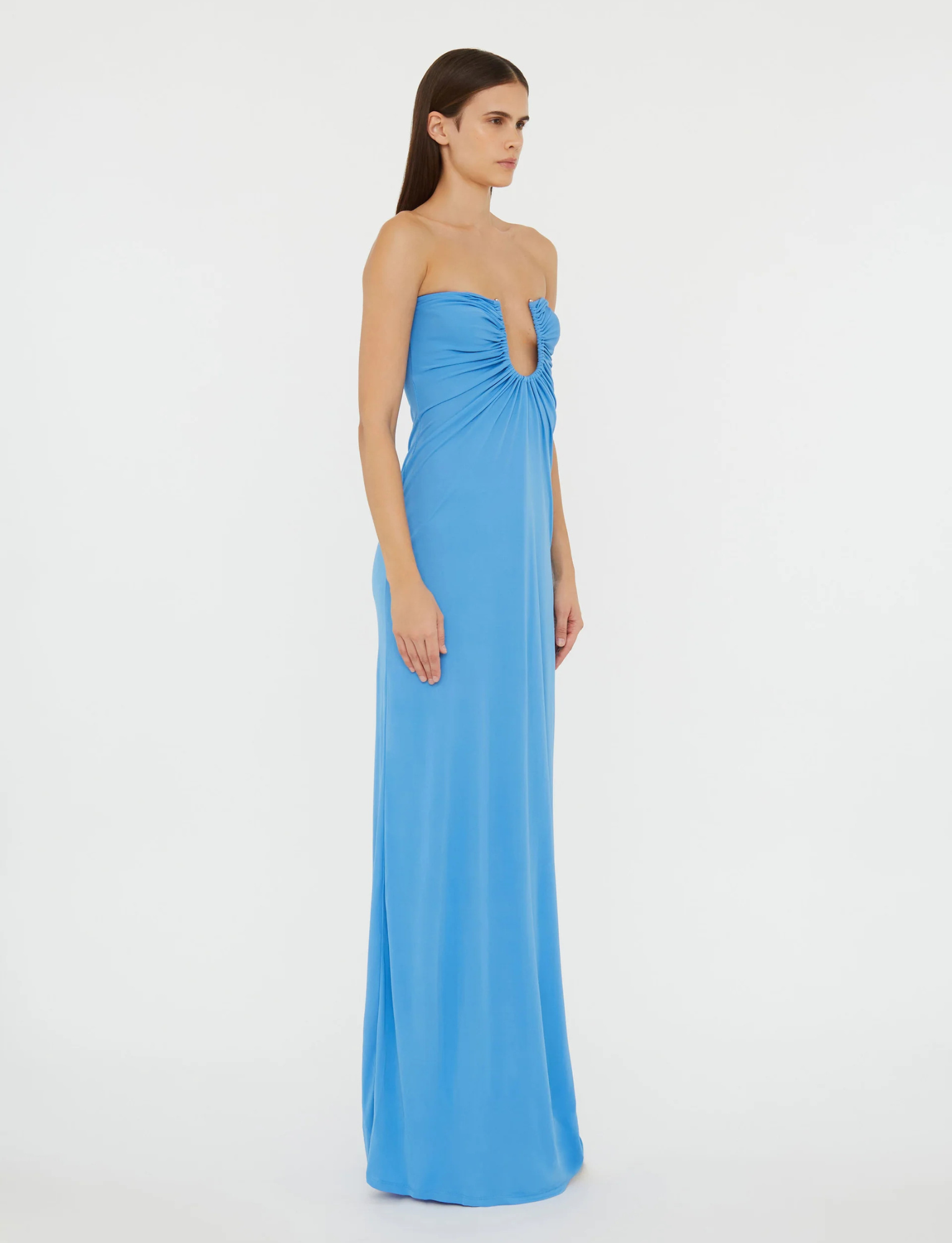 Arced Palm Maxi | Boston Blue image 6