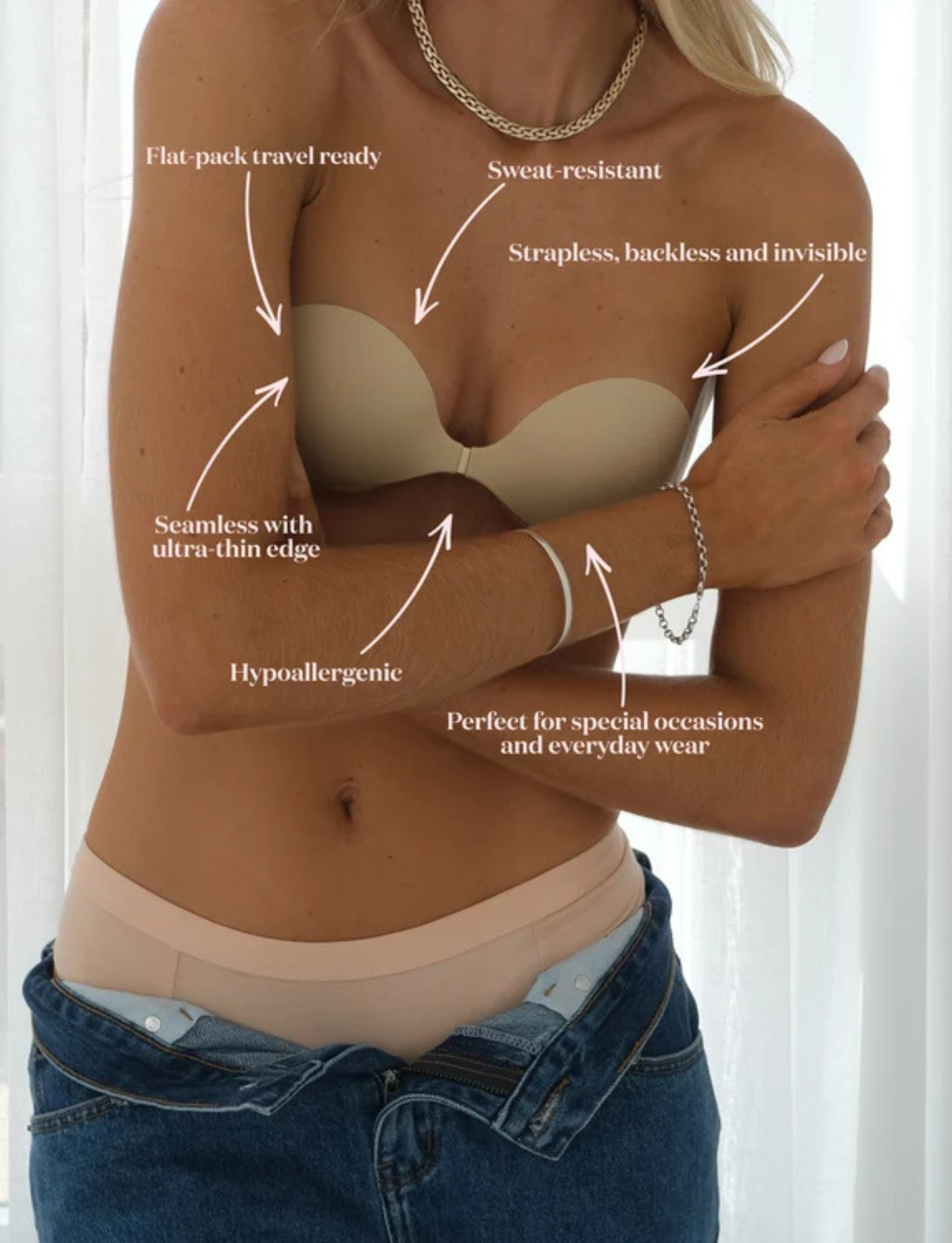Sculpt Stick On Bra