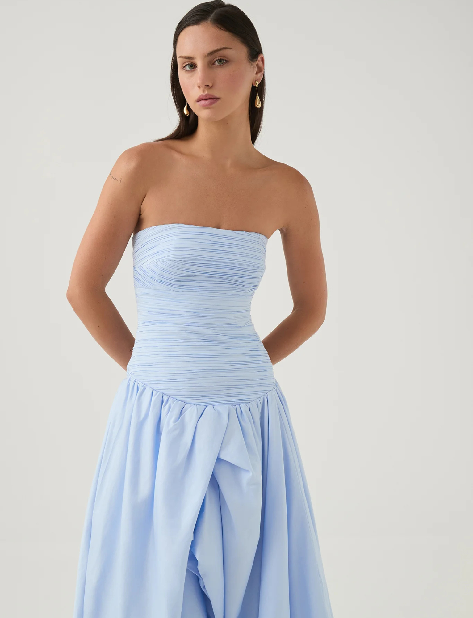 Violette Bubblehem Maxi | Pearl Blue image 5