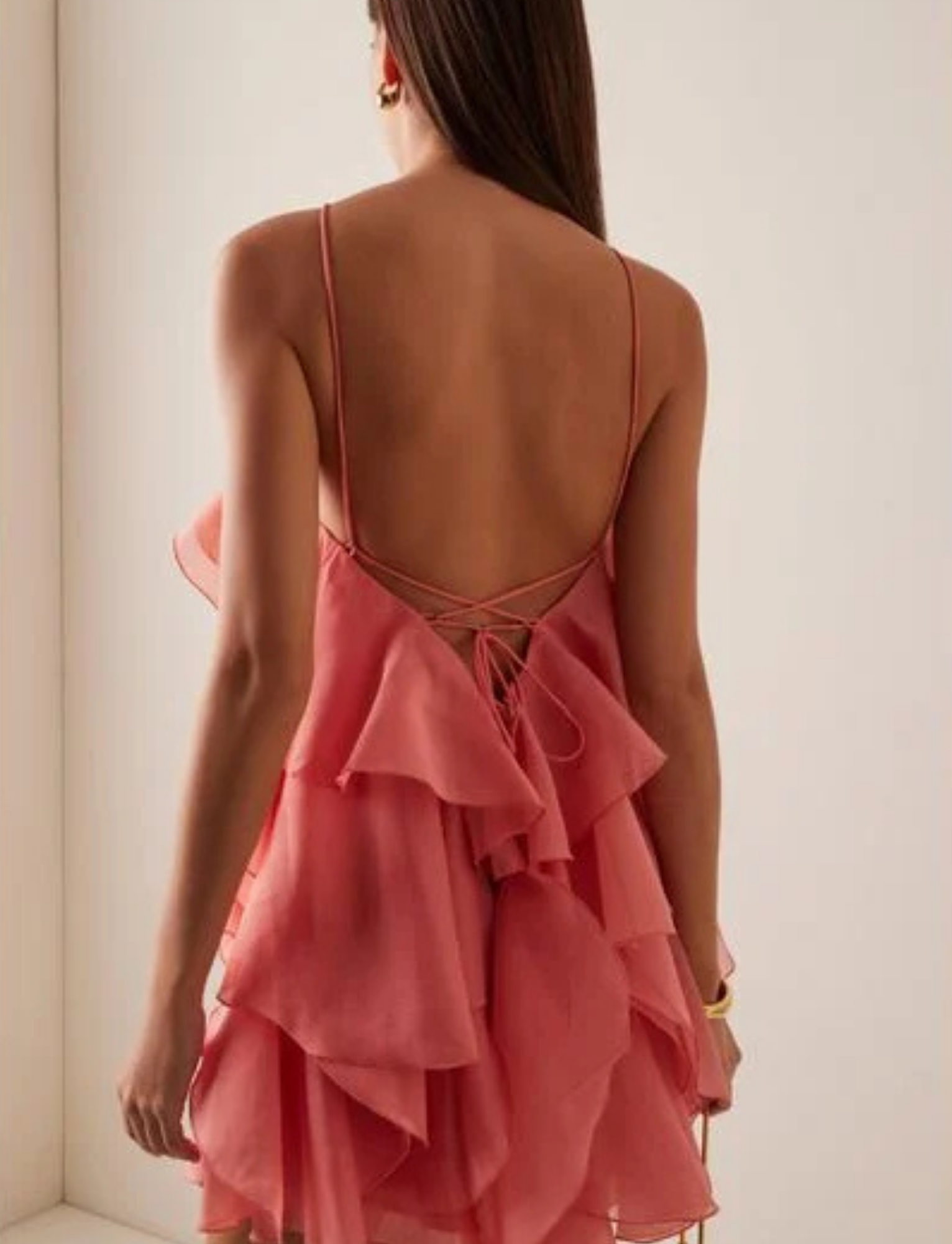 pandorea layered mini dress Aje