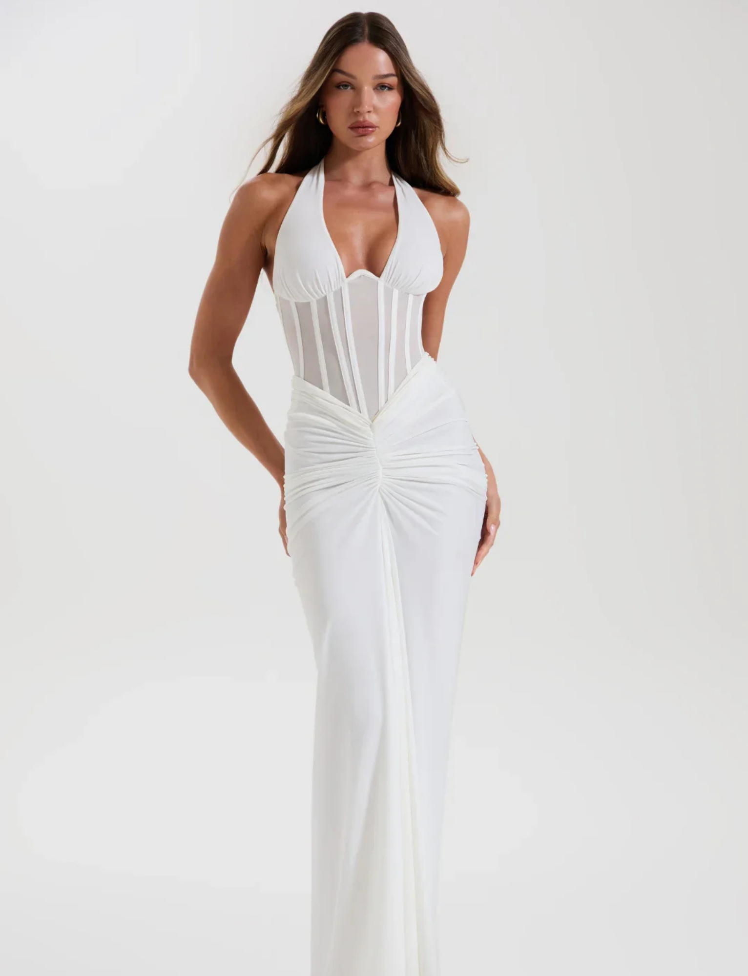 Grace Corset Set | White image 1