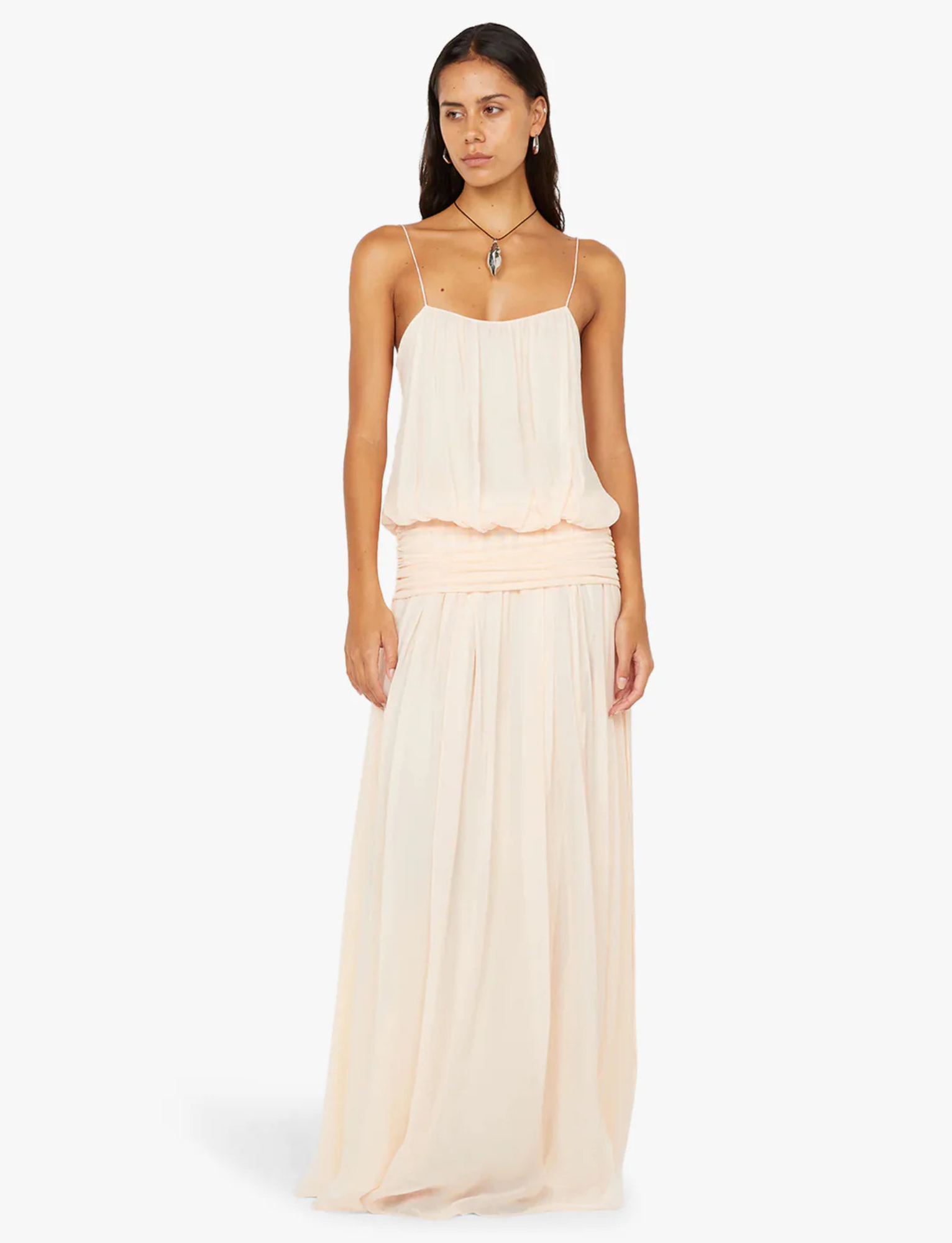 Camille Blouson Maxi | Peach