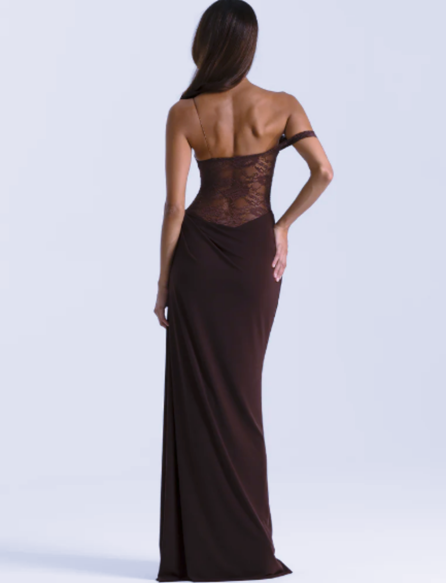 Sloane Gown | Chocolate image 9