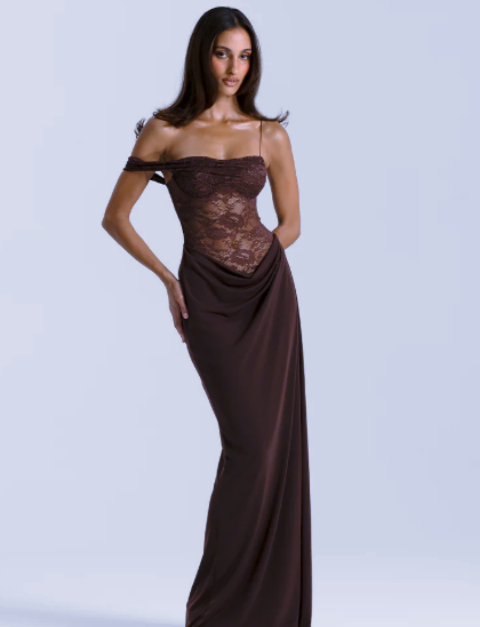 Sloane Gown | Chocolate image 6