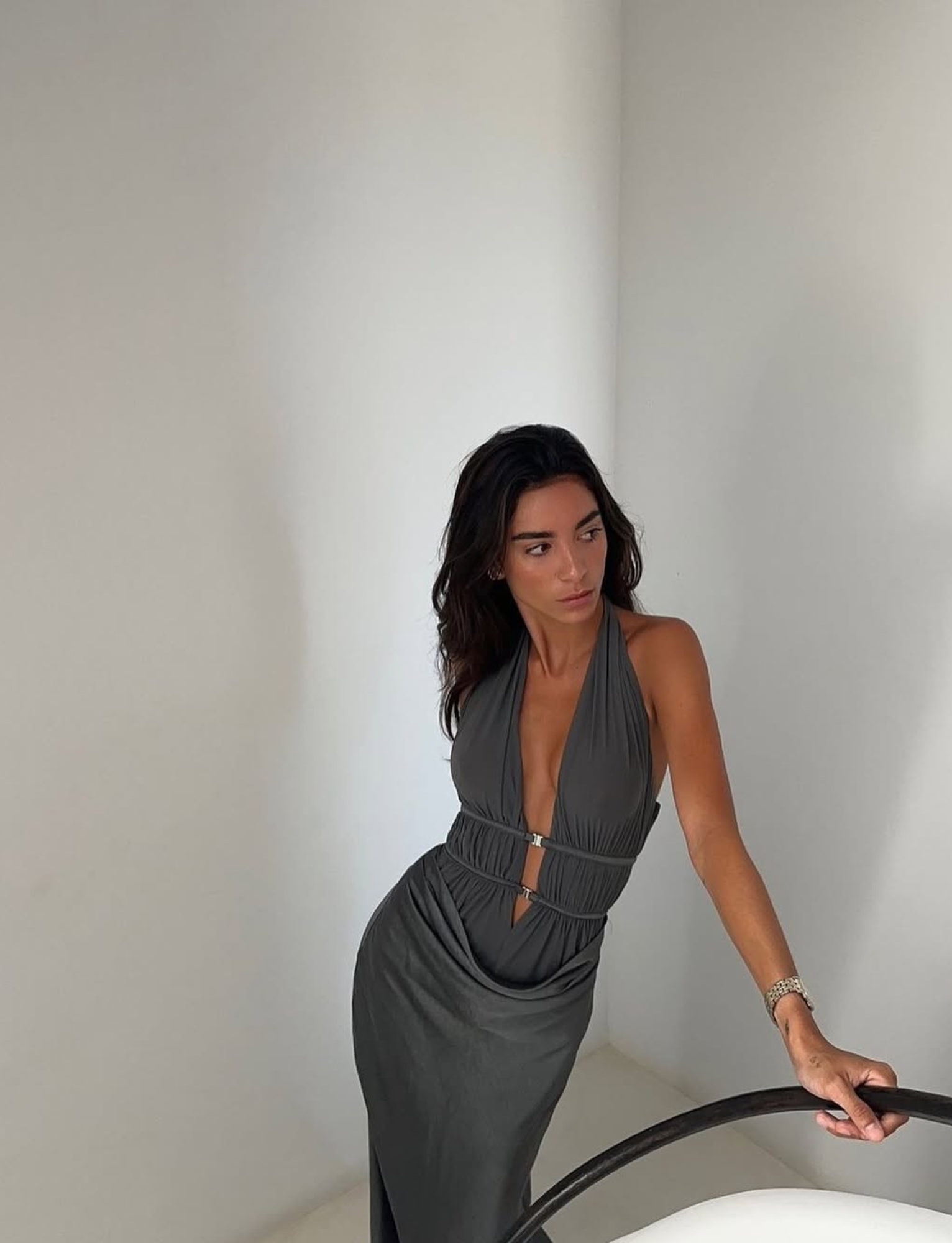 Celine Maxi | Pewter image 1
