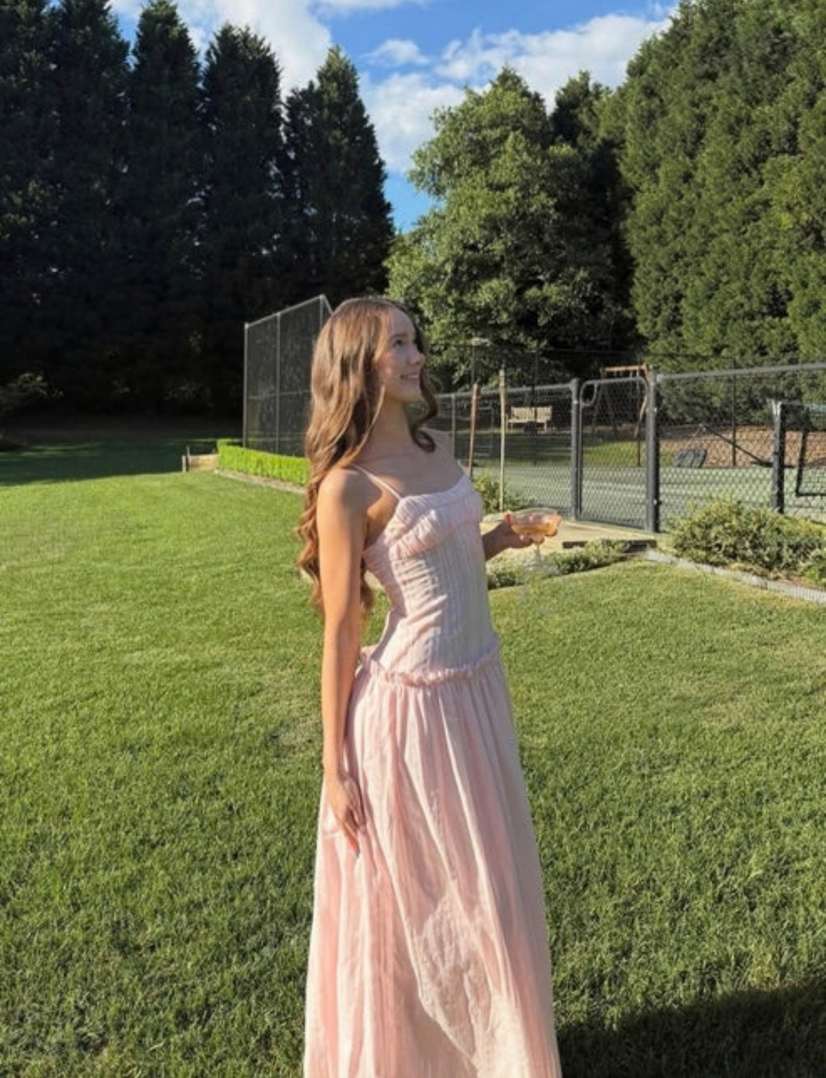 Jacinda Maxi | Pink