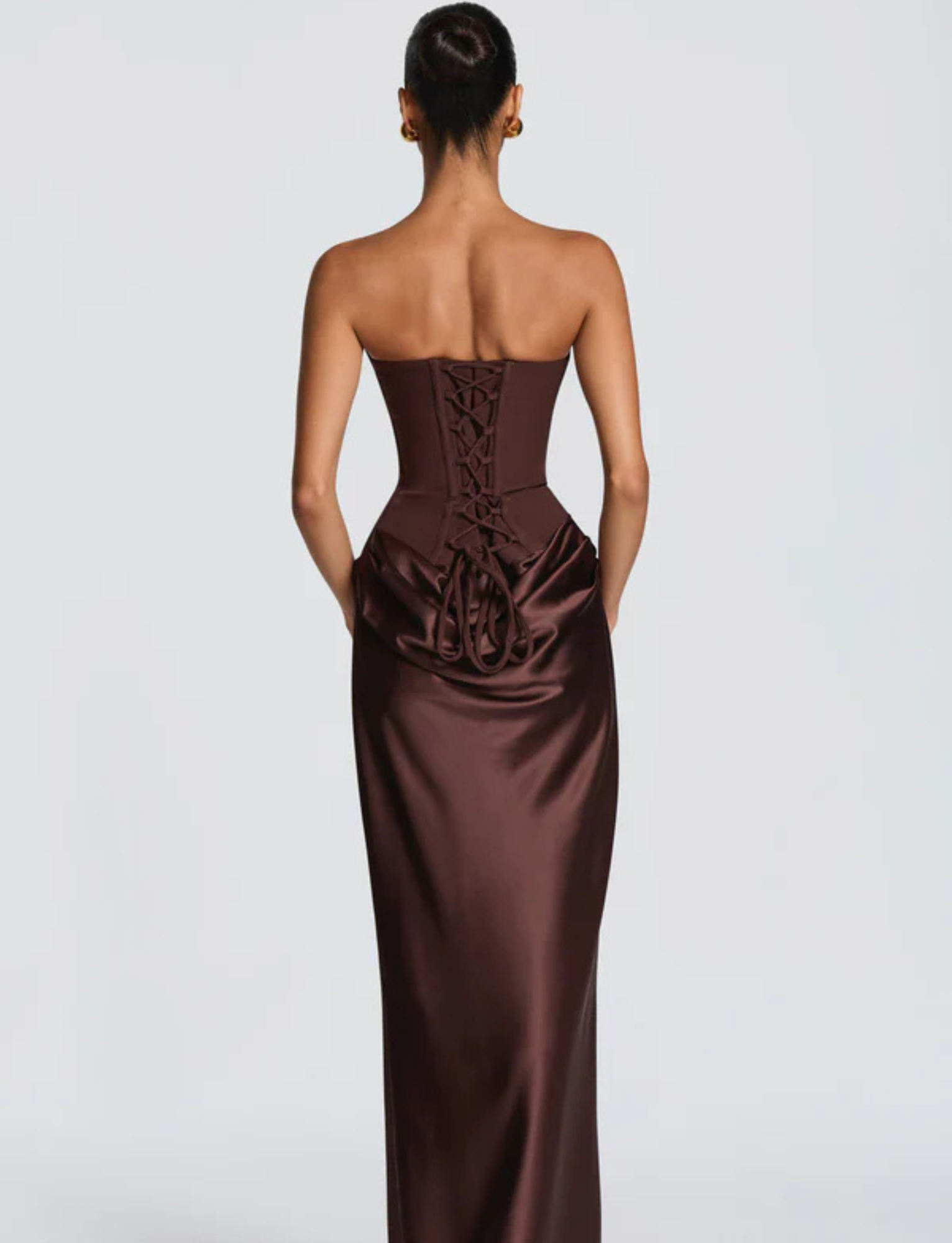 Maggie Maxi | Plum Brown