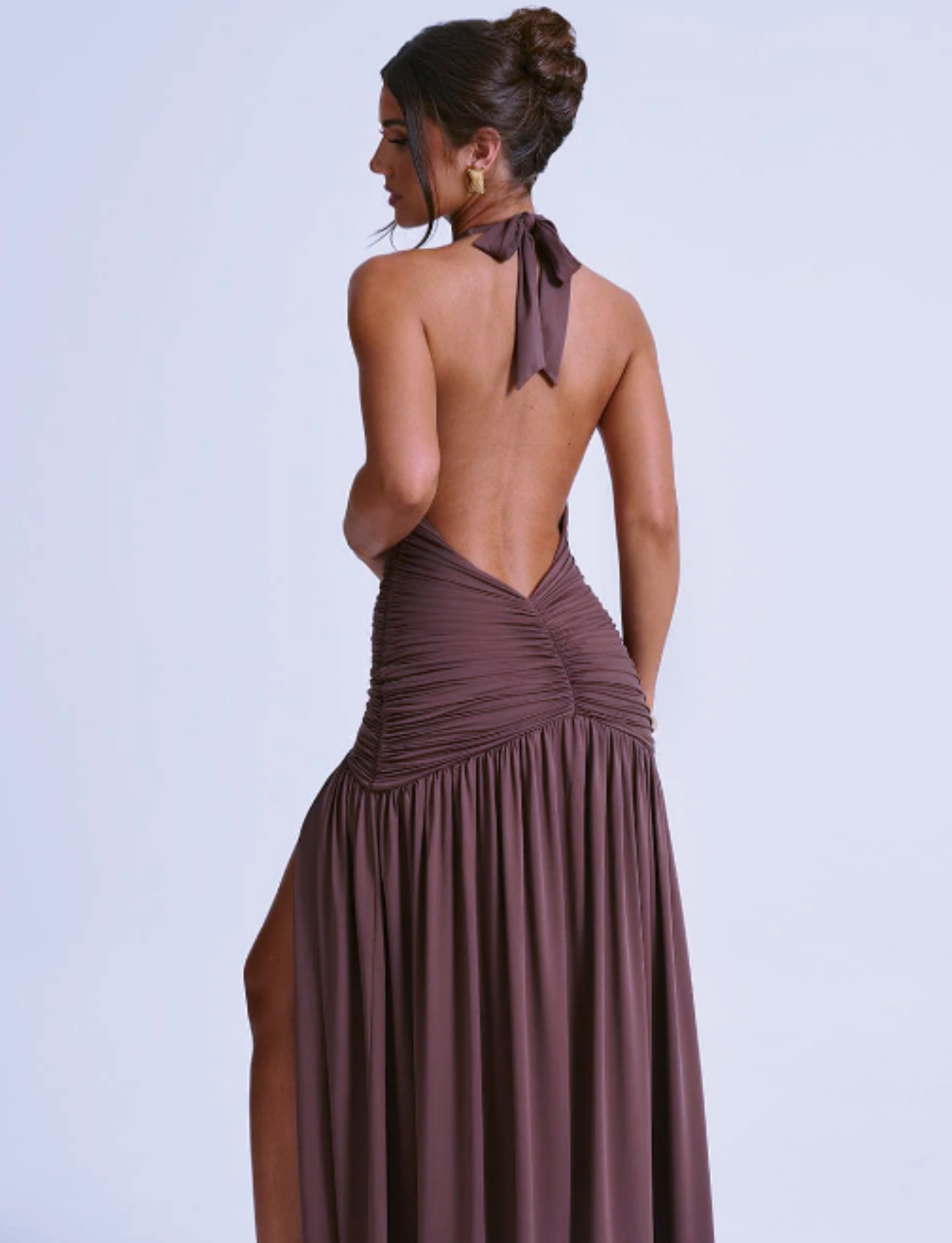Melania Maxi | Chocolate image 5