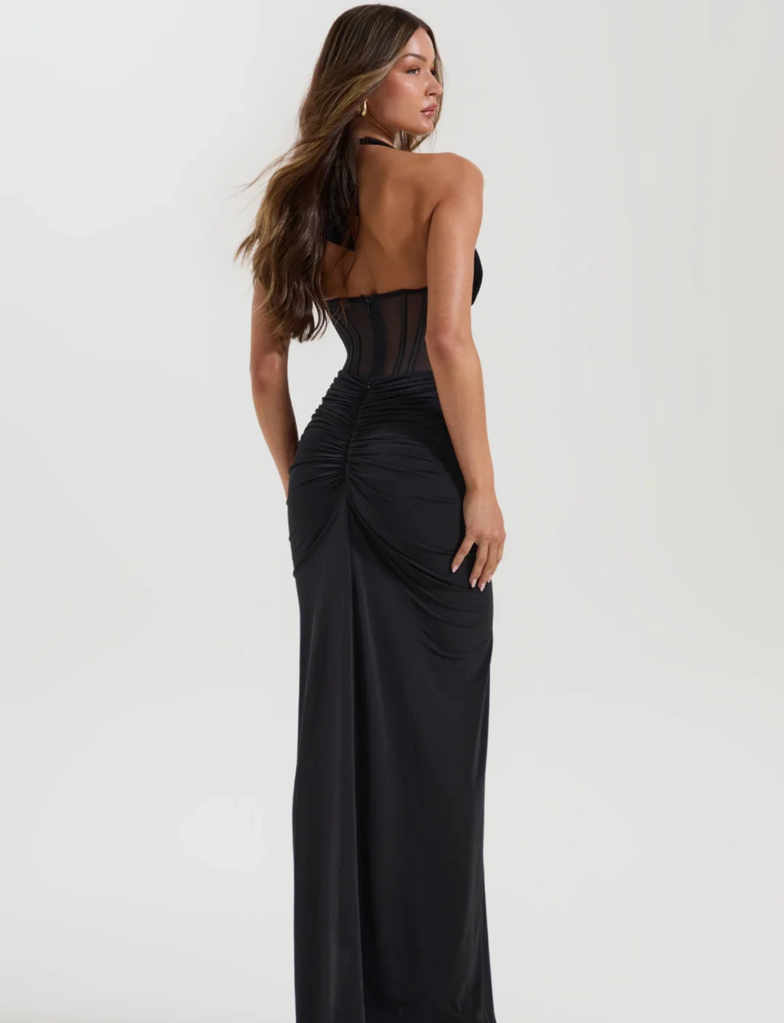 Grace Corset Set | Black image 2