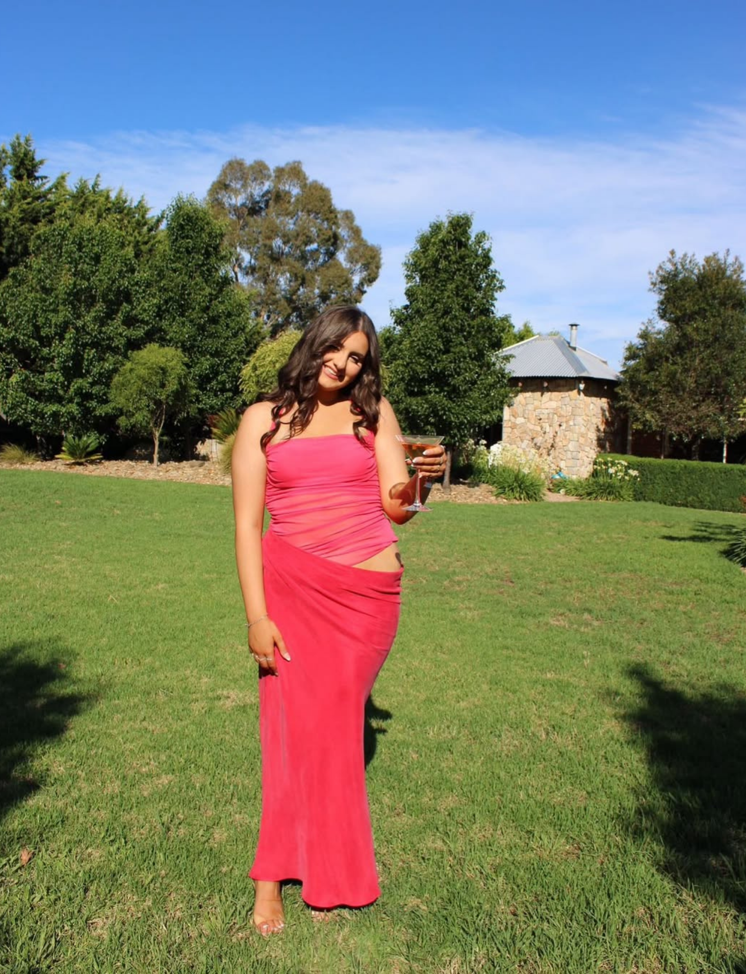 Gina Halter Maxi | Watermelon image 3