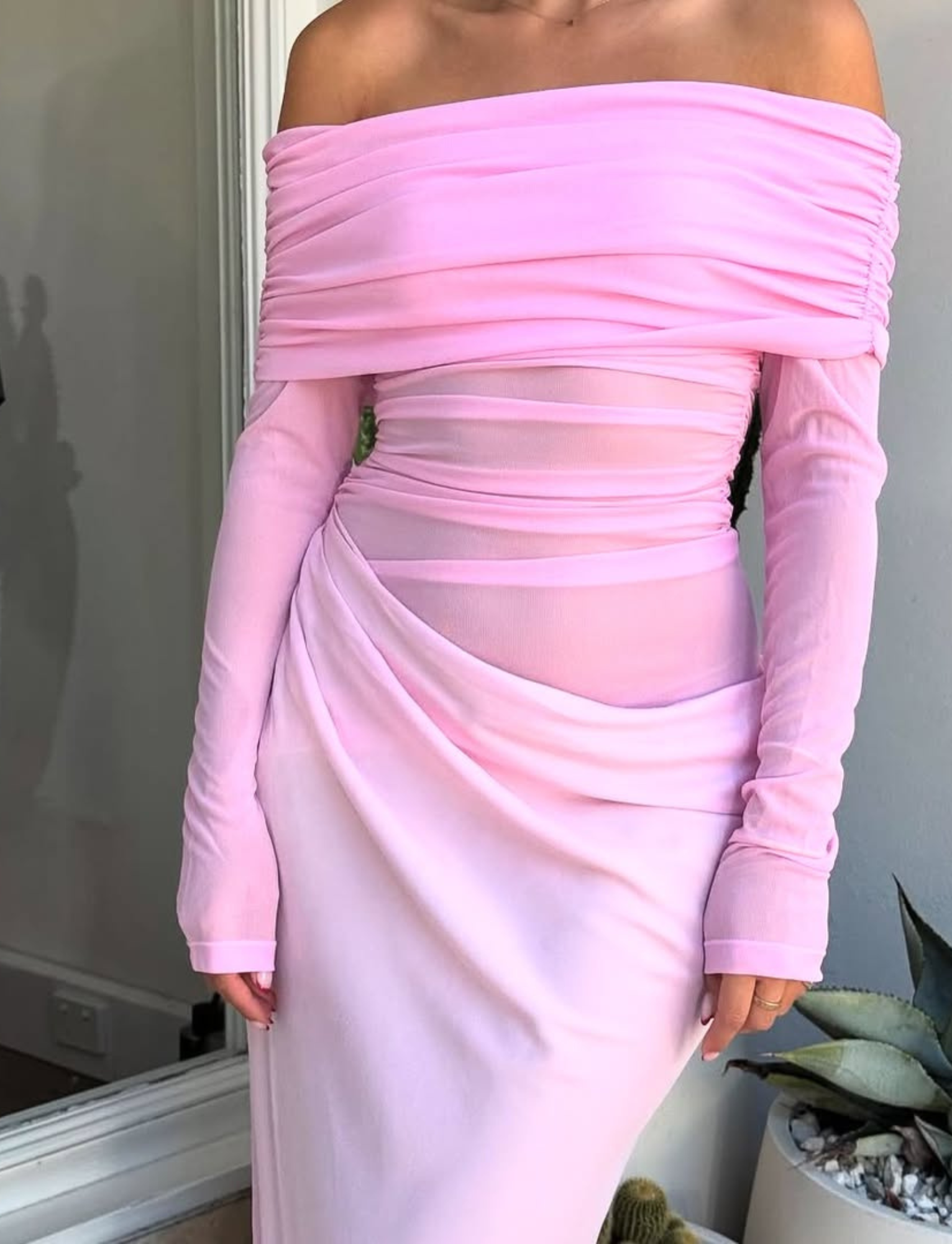 Yasmin Maxi | Pink image 9