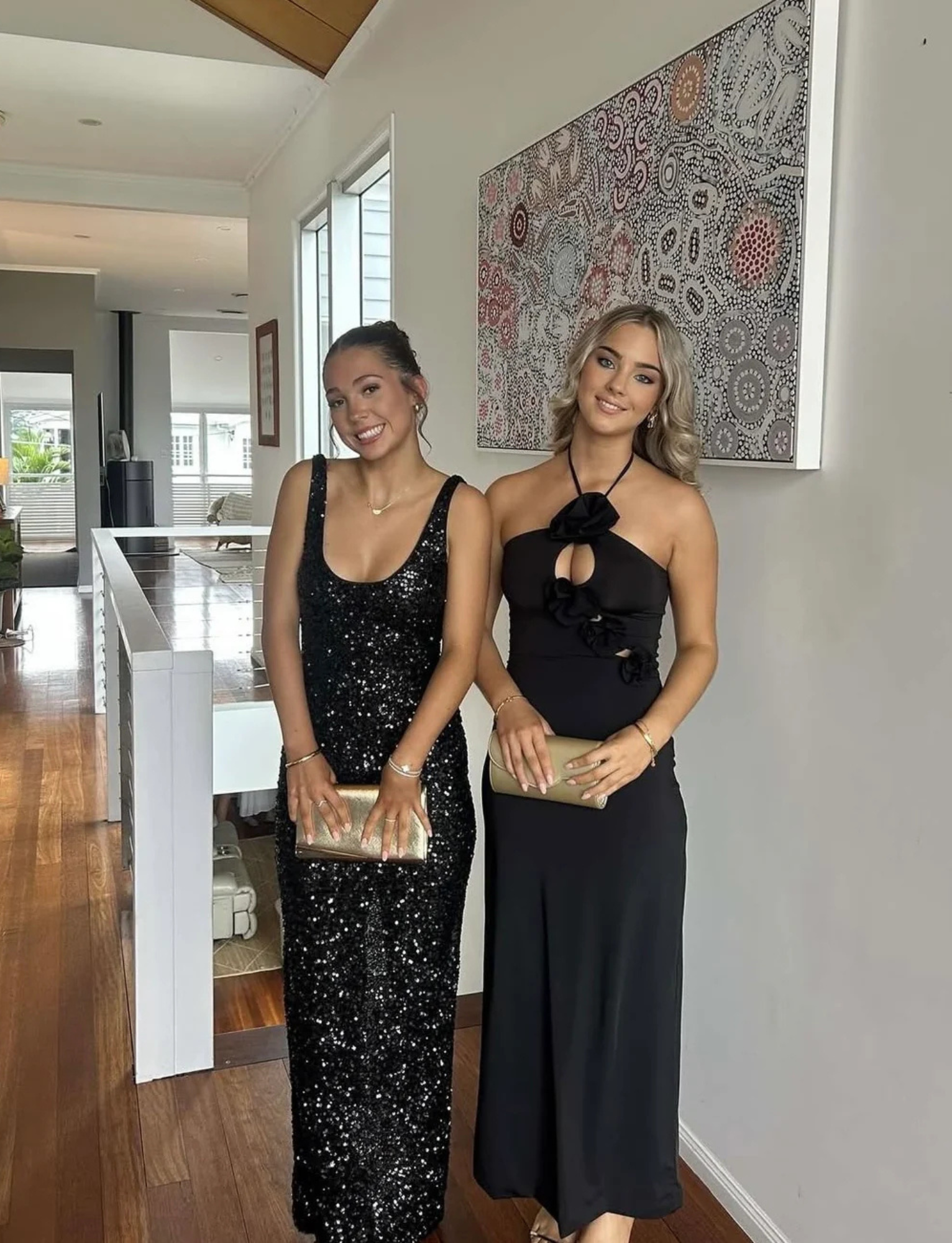 Jahnvi Maxi | Black Sequin image 4