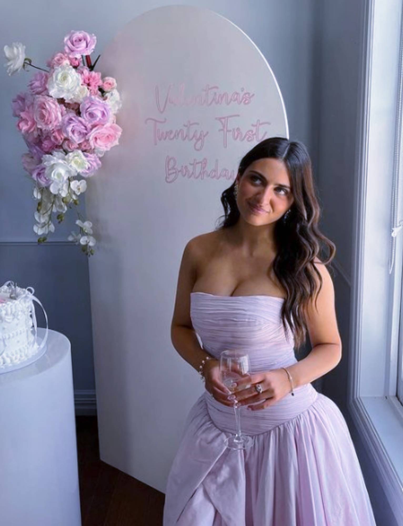 Violette Bubblehem Maxi | Pastel Pink image 1